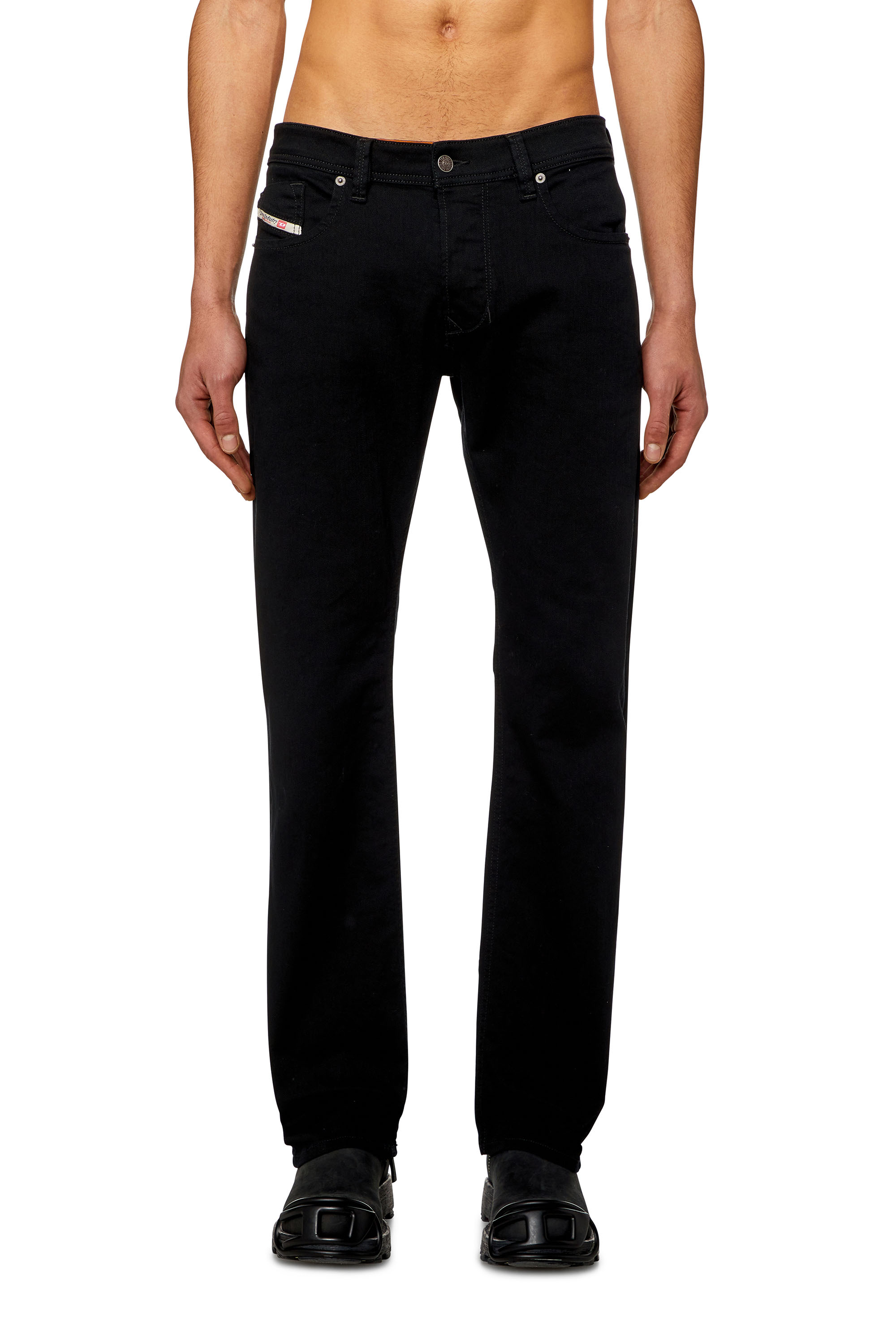 Regular Jeans 1985 Larkee 0688H, Black/Dark grey Diesel - Man's Regular Jeans 1985 Larkee 0688H, Black/Dark grey - 3