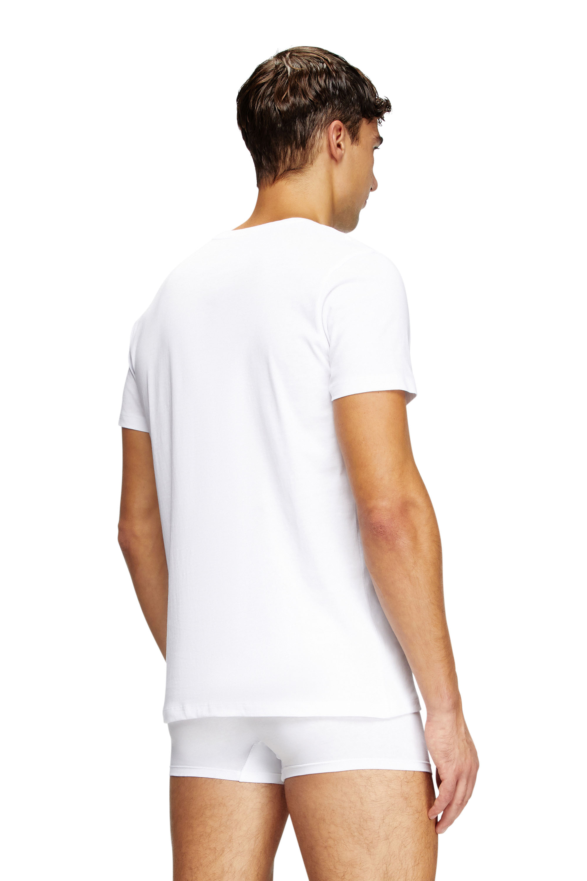 Diesel - RANDAL-D-BOX-3PACK, Man's Three-pack of T-shirts in White - 3