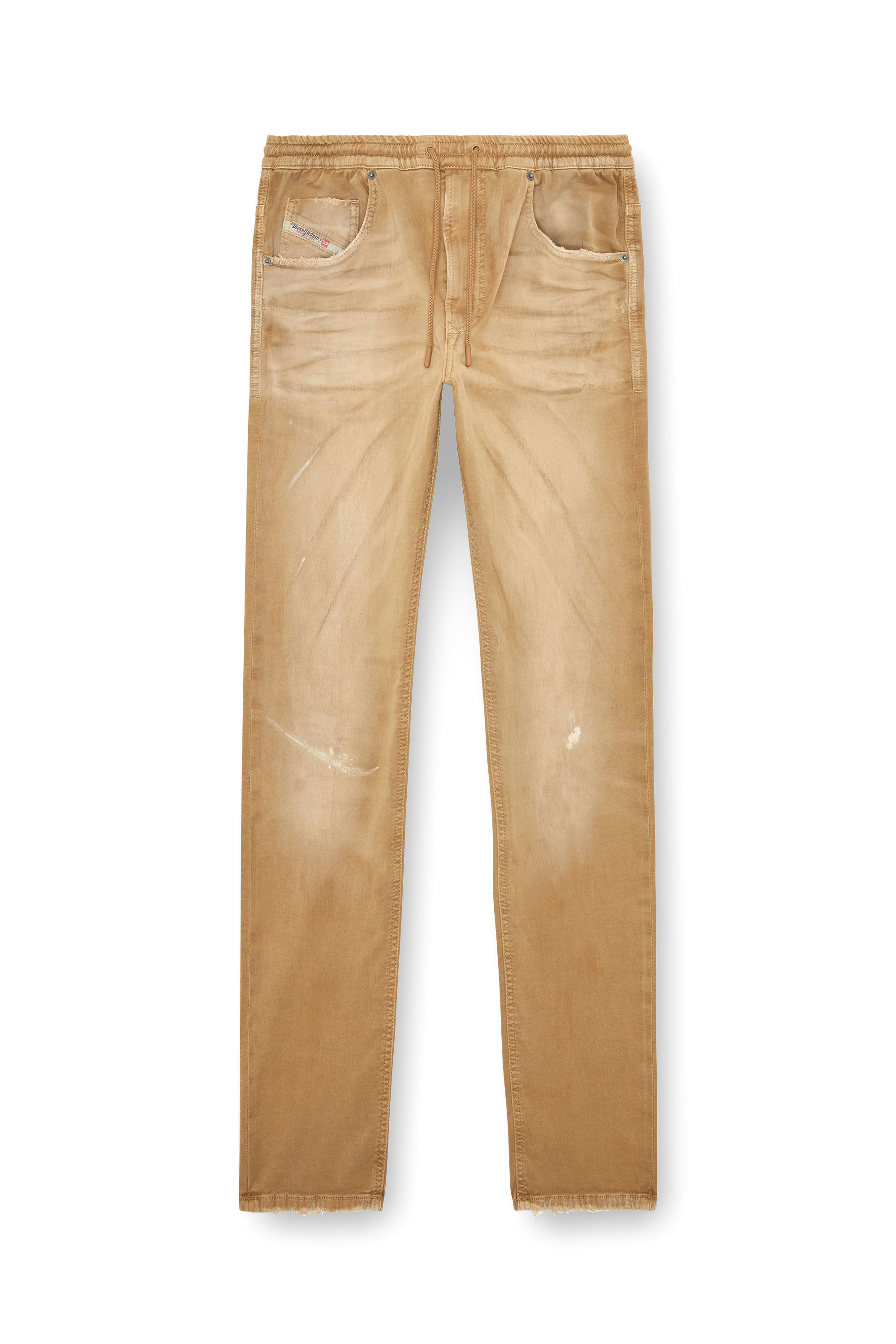 Diesel - Man Tapered 2030 D-Krooley Joggjeans® 068LW, Brown - Image 3