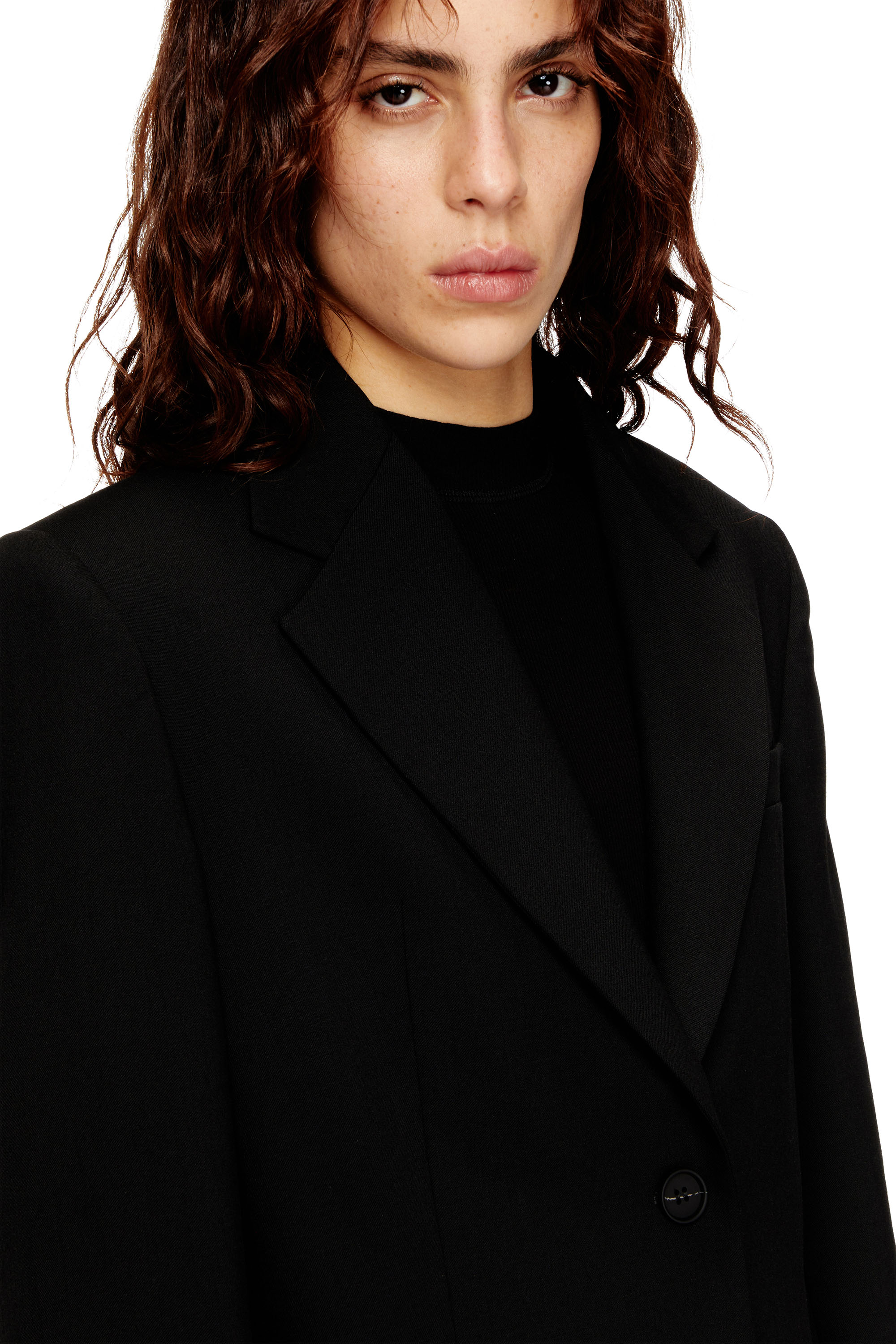 Diesel - G-KESS-R1, Woman's Blazer in wool blend in null - 4