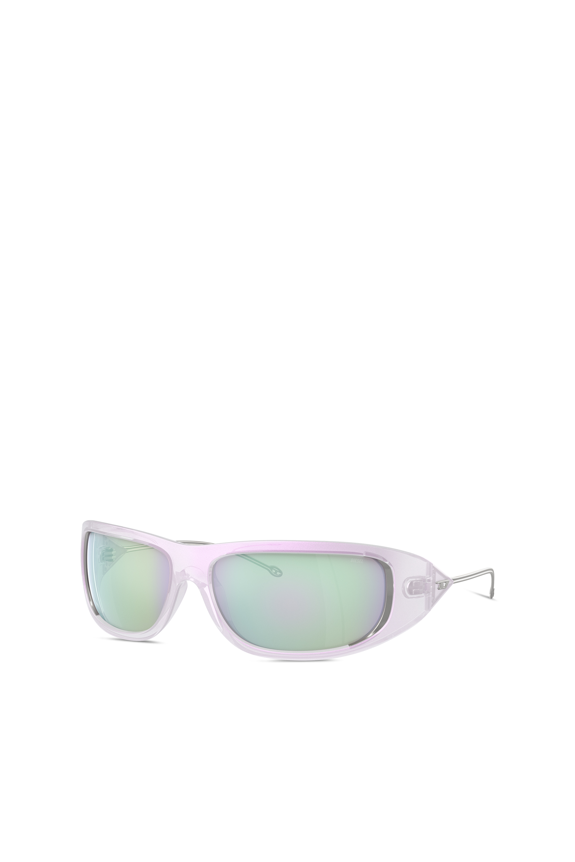 Diesel - 0DL3001, Unisex's Wraparound style sunglasses in Bubble - 4