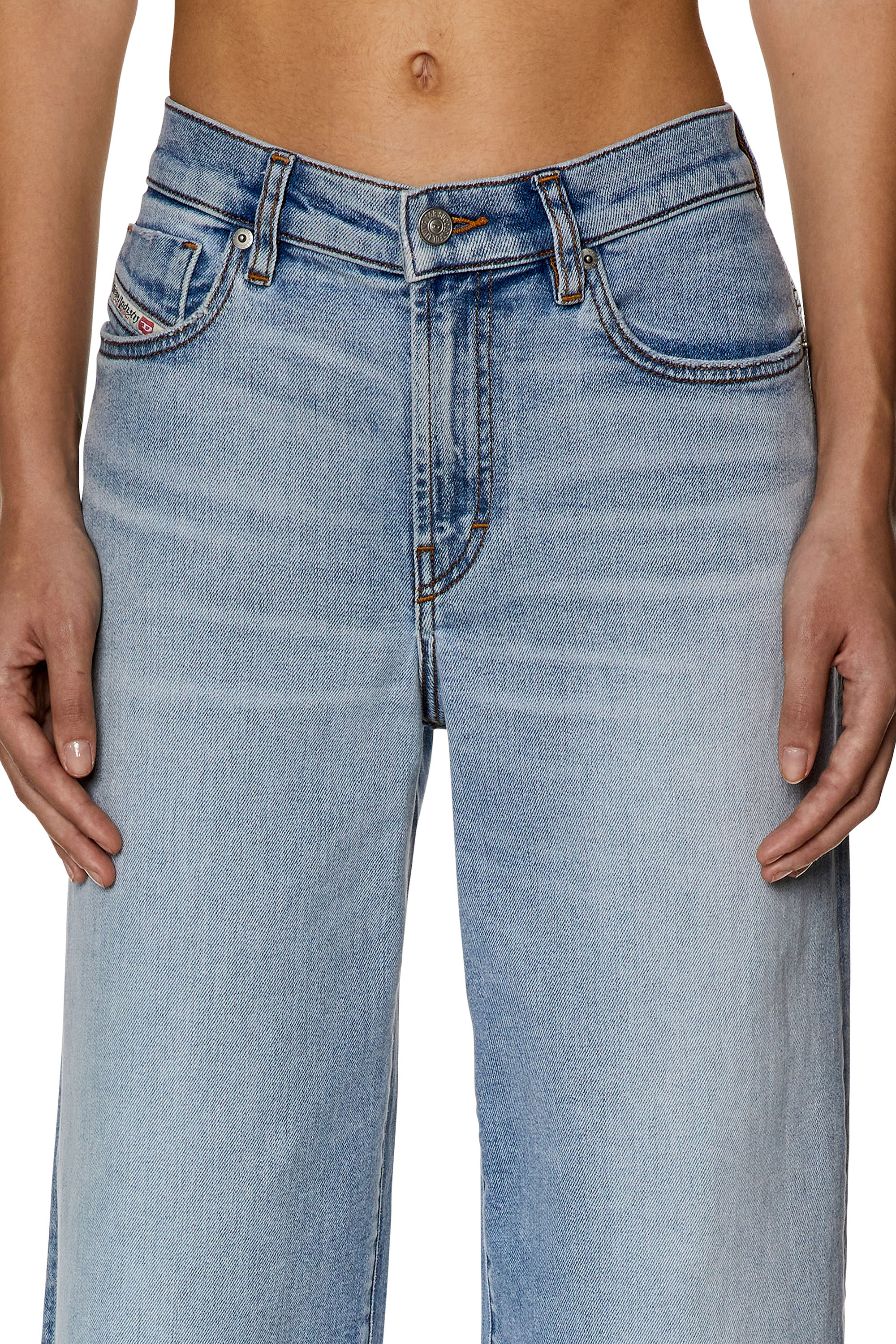 Diesel - Bootcut and Flare Jeans 2000 Widee 0AJAT, Light Blue - Image 3