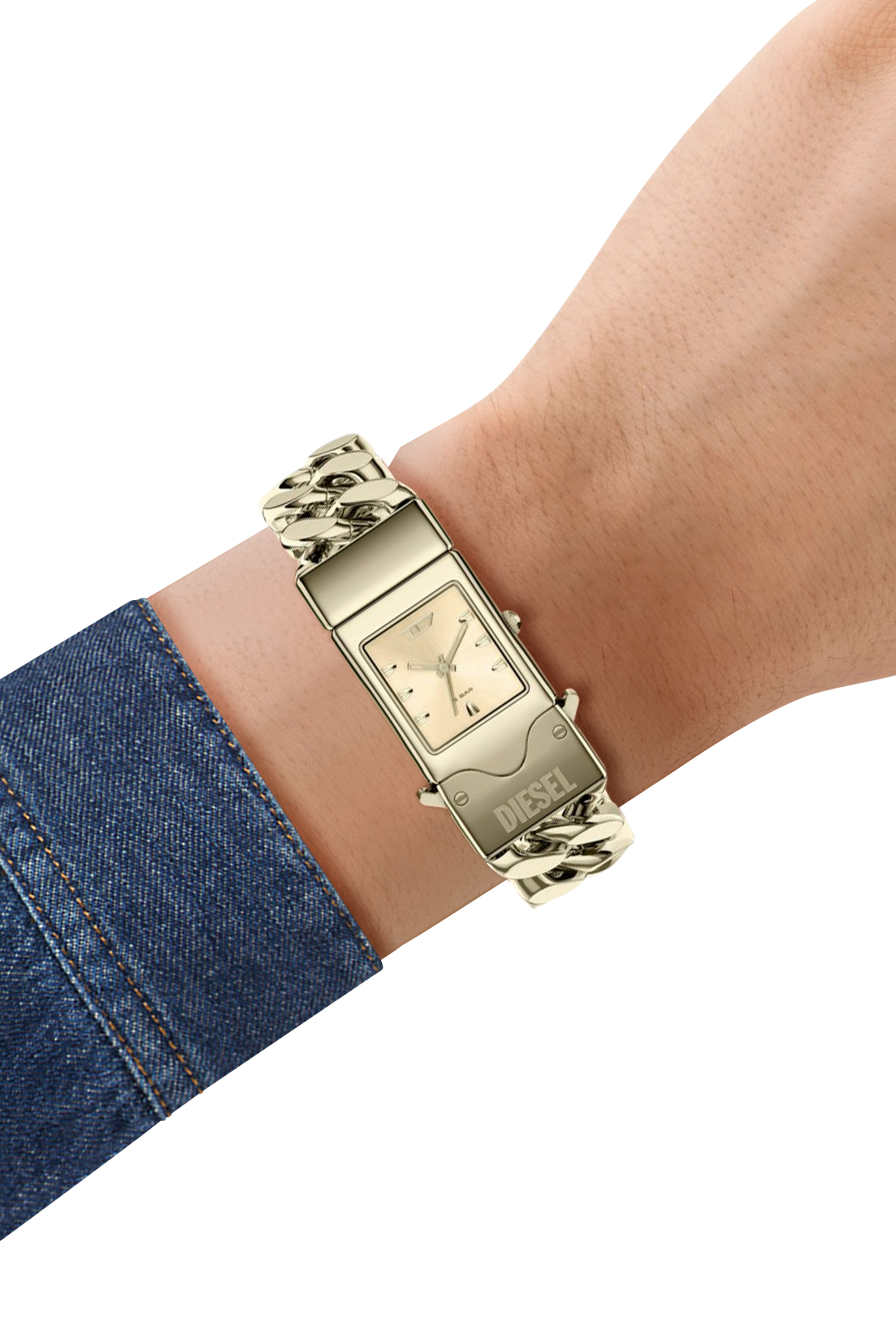Diesel - DZ2235 WATCH, Man's Closer Gold-Tone Stainless Steel Watch in Gold - 4
