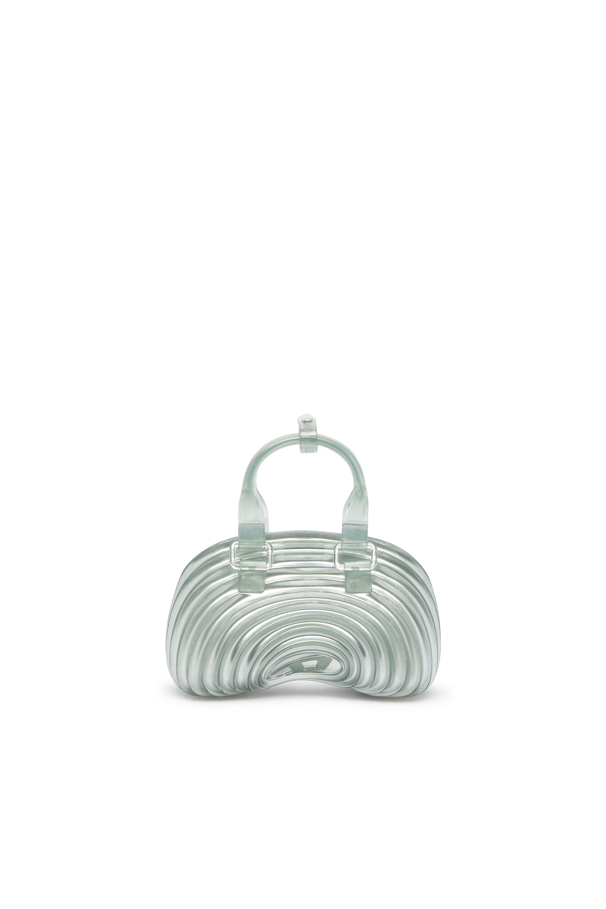 Diesel - MELISSA QUANTUM DOME, Woman's Quantum Dome - Handbag in Melflex&reg; in Silver - 1