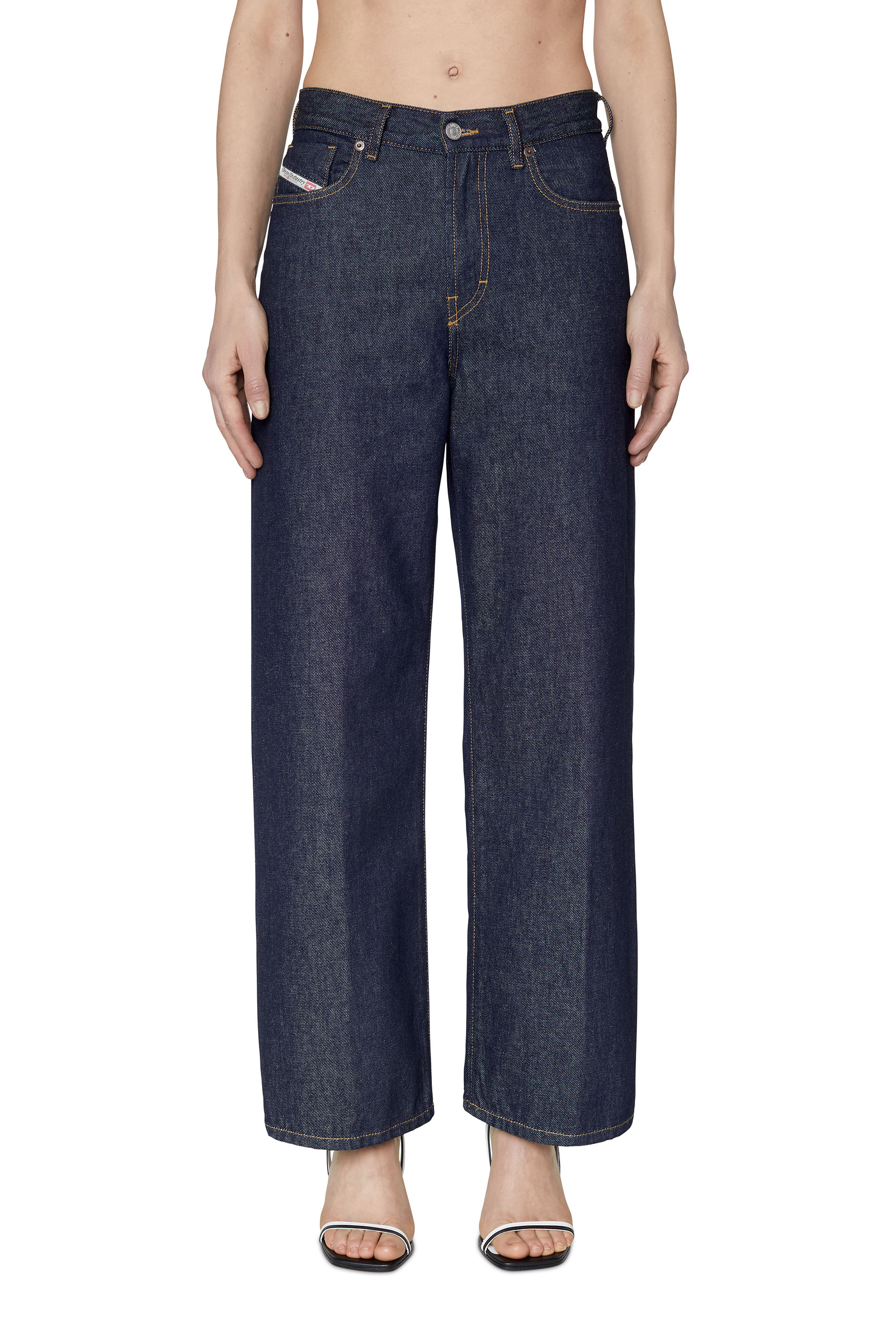 Diesel - Bootcut and Flare Jeans 2000 Widee Z9C02, Dark Blue - Image 1