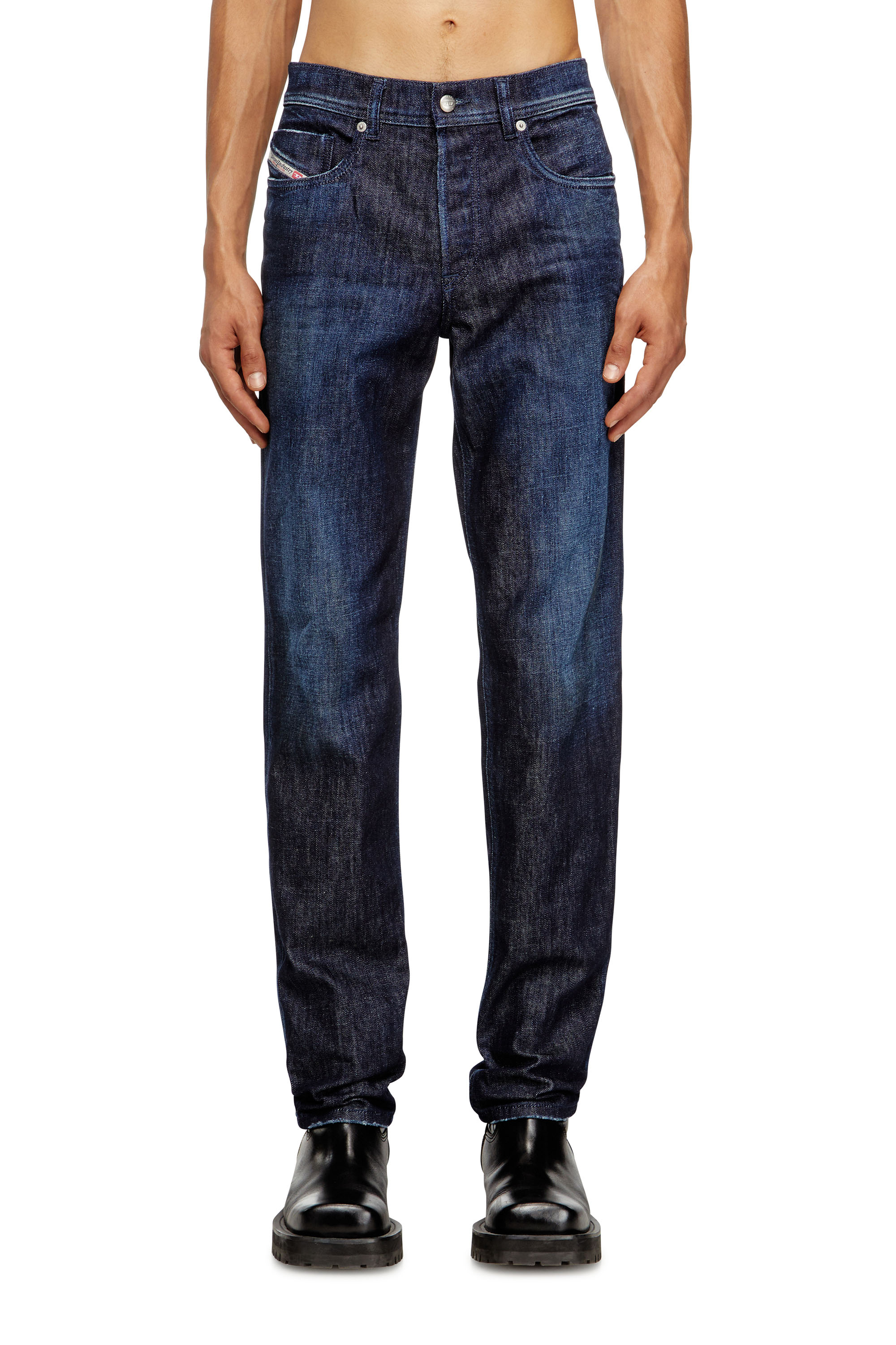 Diesel - Man's Regular Jeans 2023 D-Finitive 09M19, Dark Blue - 3