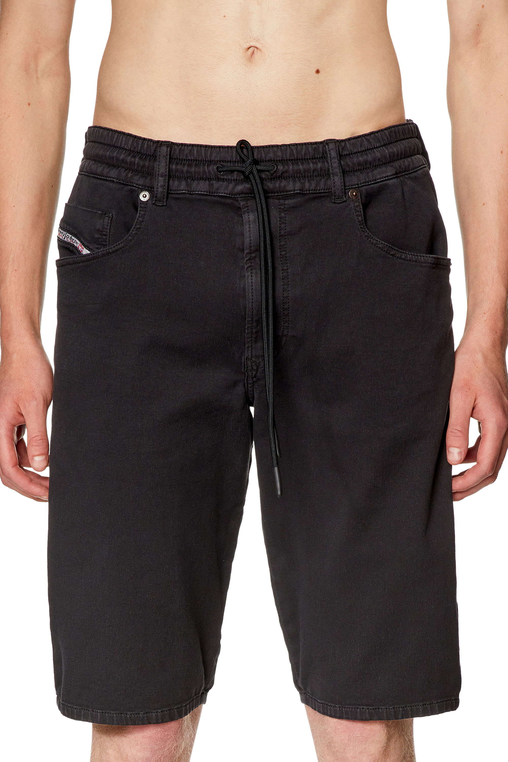 Diesel - D-KROOLEY-SHORT JOGG, Black - Image 5