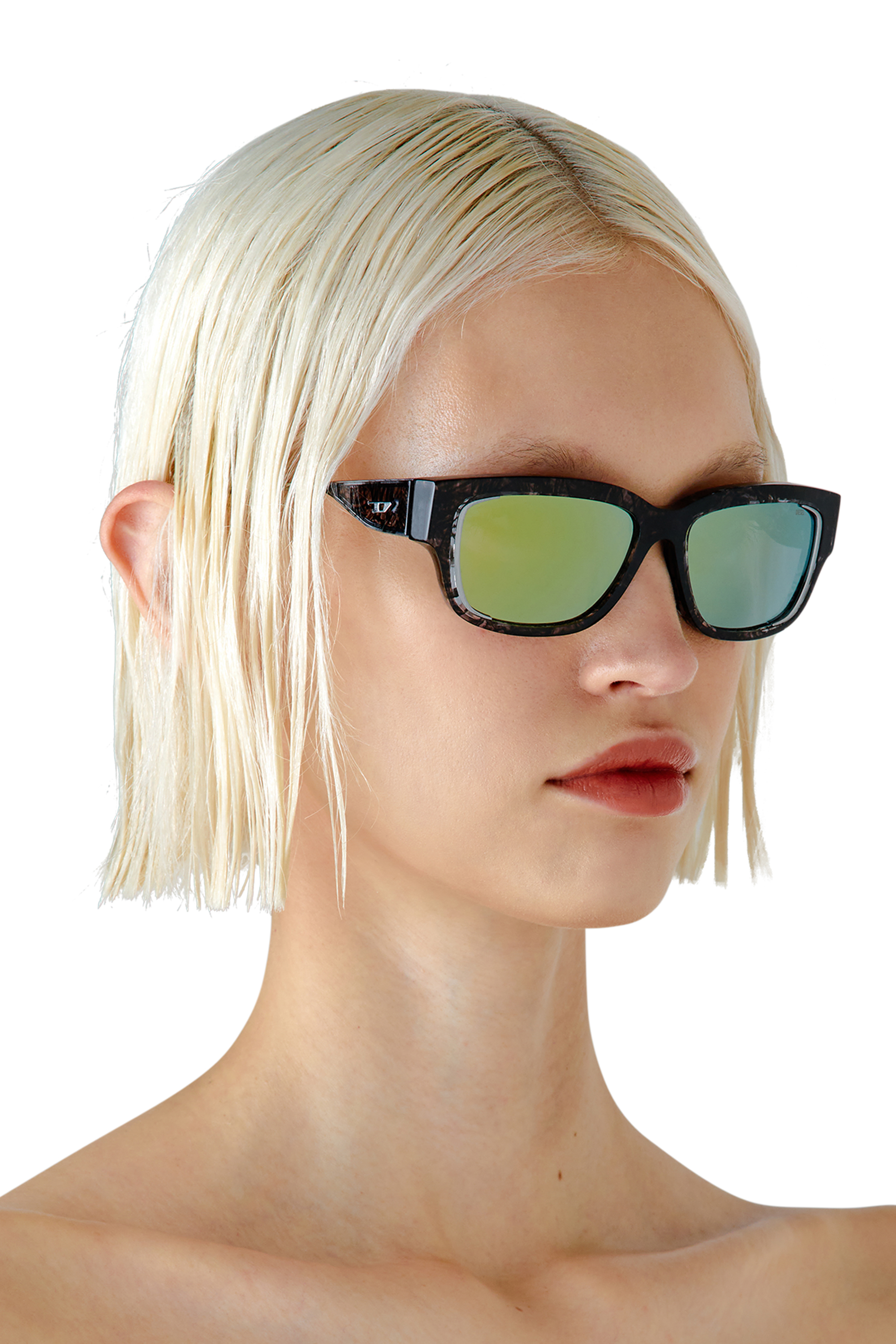 Diesel - 0DL2002, Unisex's Everyday style sunglasses in Smoke Havana/Peacock - 6