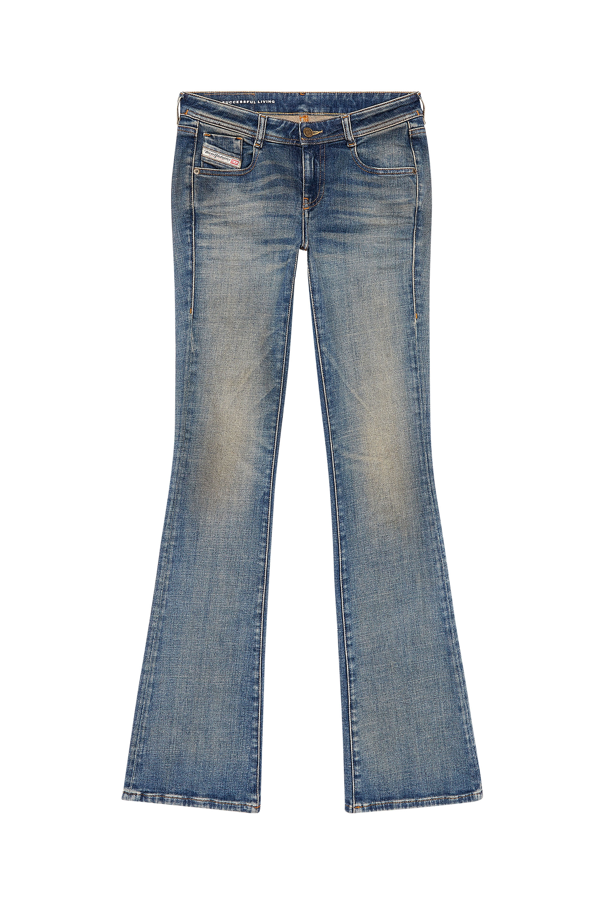 Diesel - Bootcut and Flare Jeans 1969 D-Ebbey 09H69, Dark Blue - Image 6