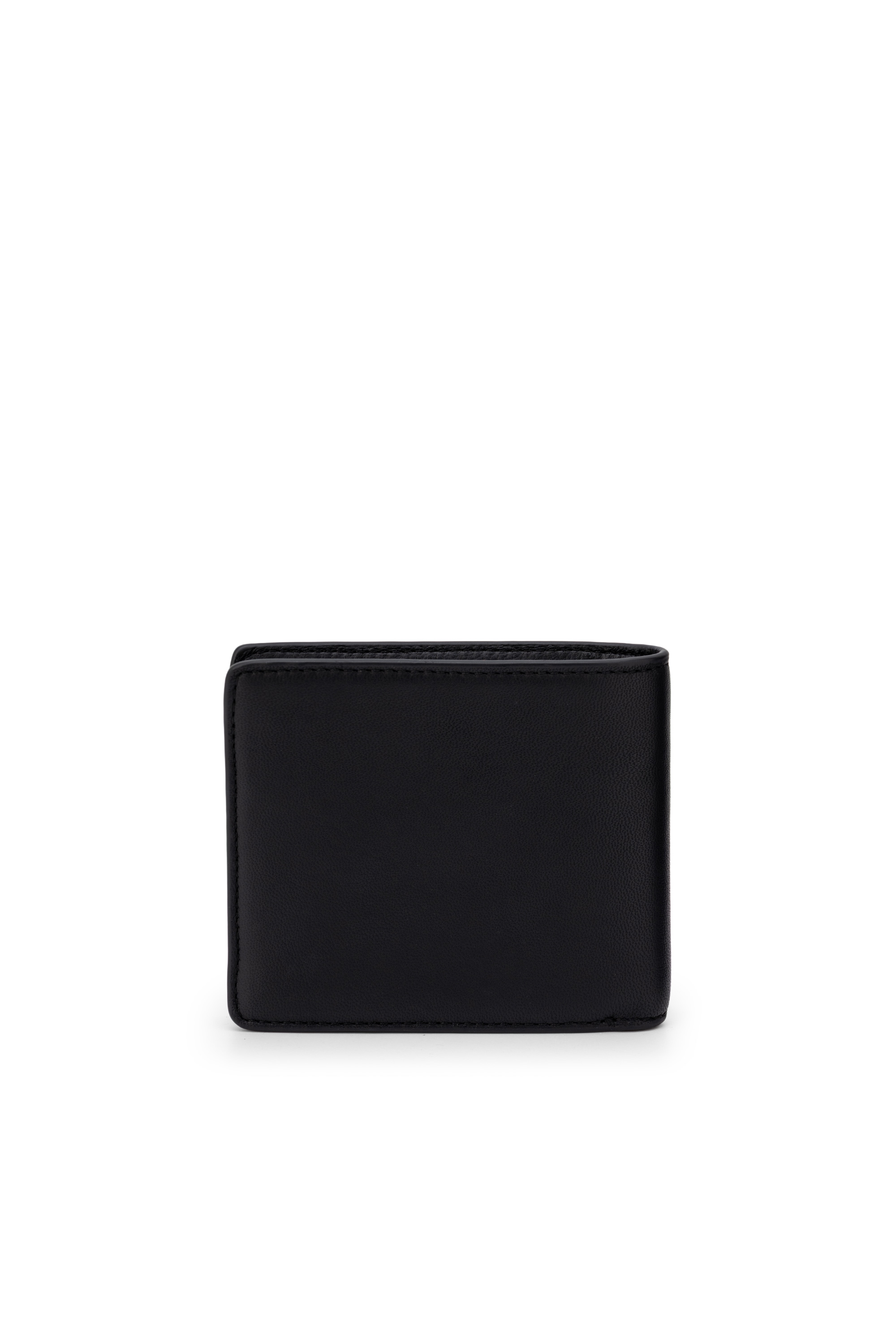 Diesel - BISCOTTO BI FOLD COIN S 3D, Man's Bi-fold wallet in semi gloss leather in null - 2