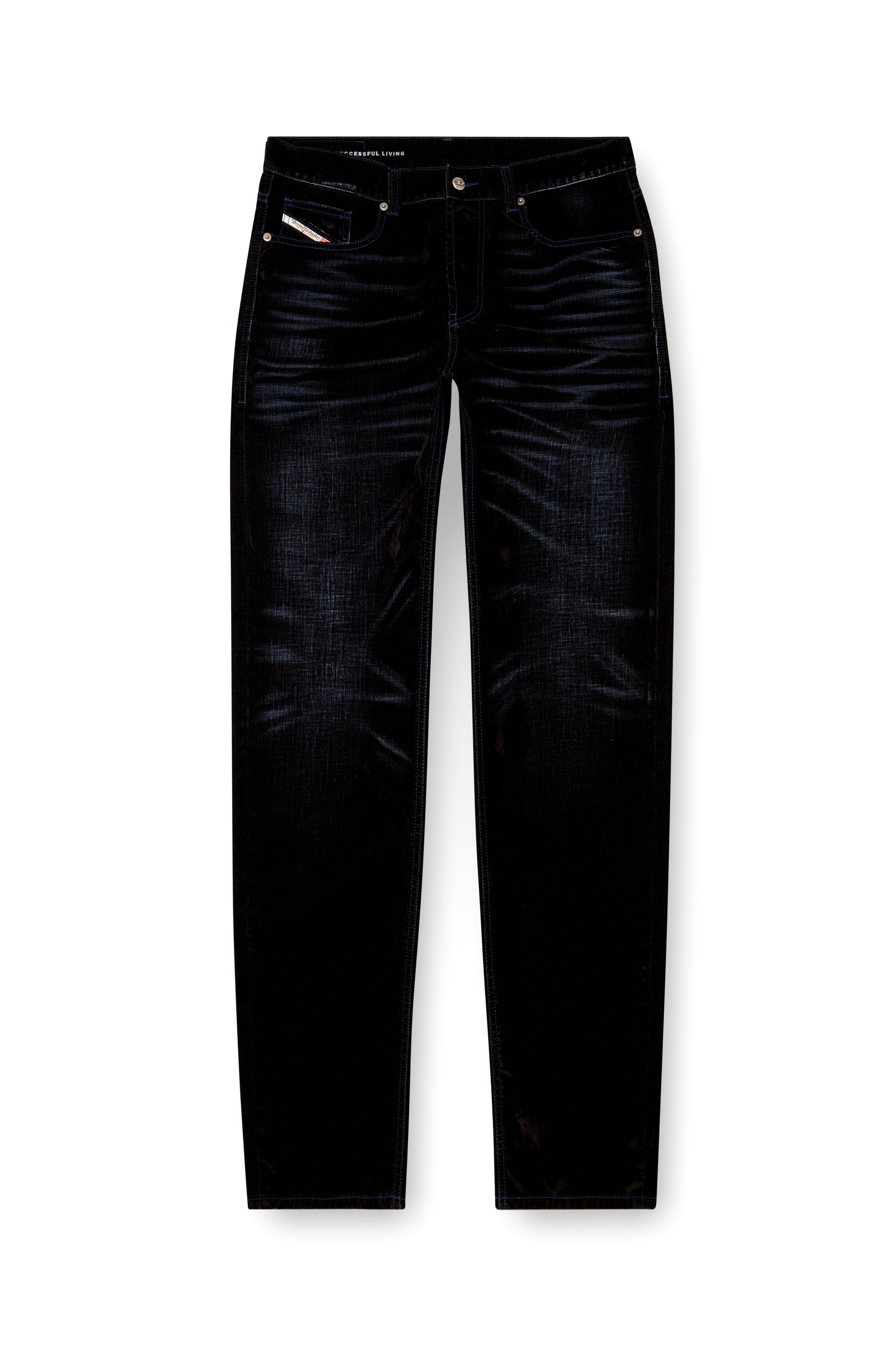 Diesel - Man's Regular Jeans 2010 D-Macs 068QY, Dark Blue - 5