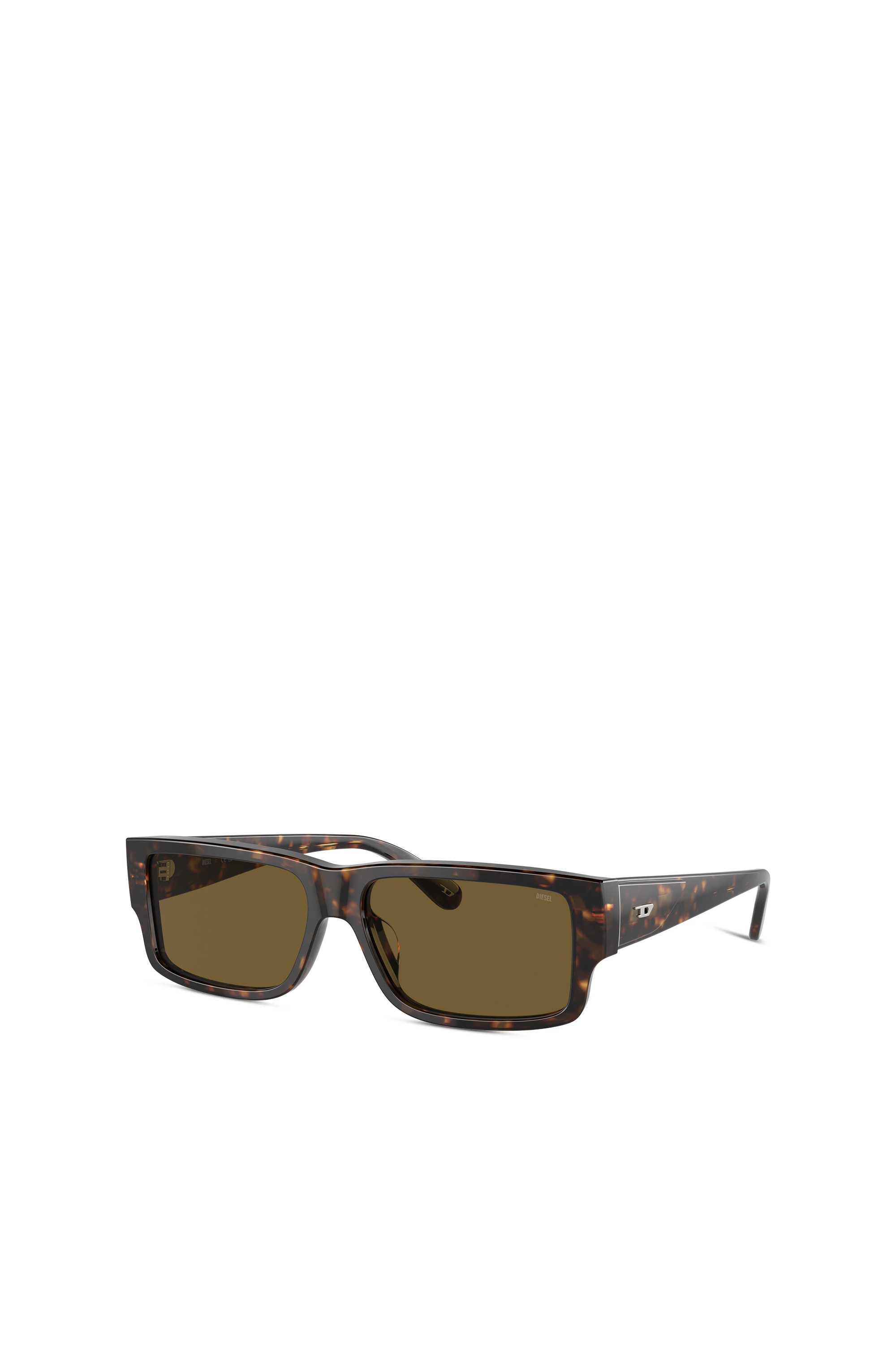 Diesel - 0DL2003, Man's Rectangle sunglasses in Brown - 4