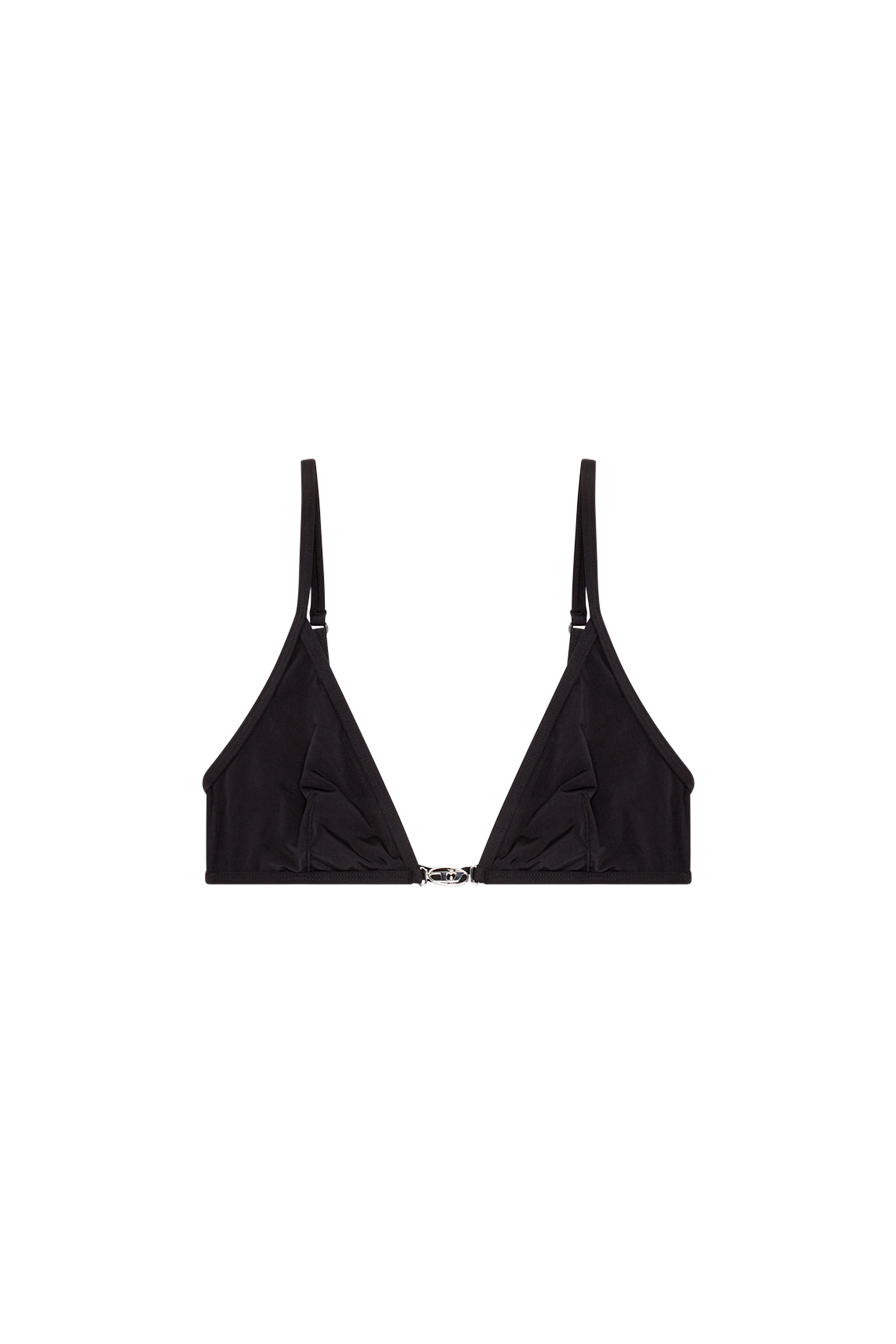 Diesel - UFSB-OVAL-D-TRIANGLE-BRA, Black - Image 4