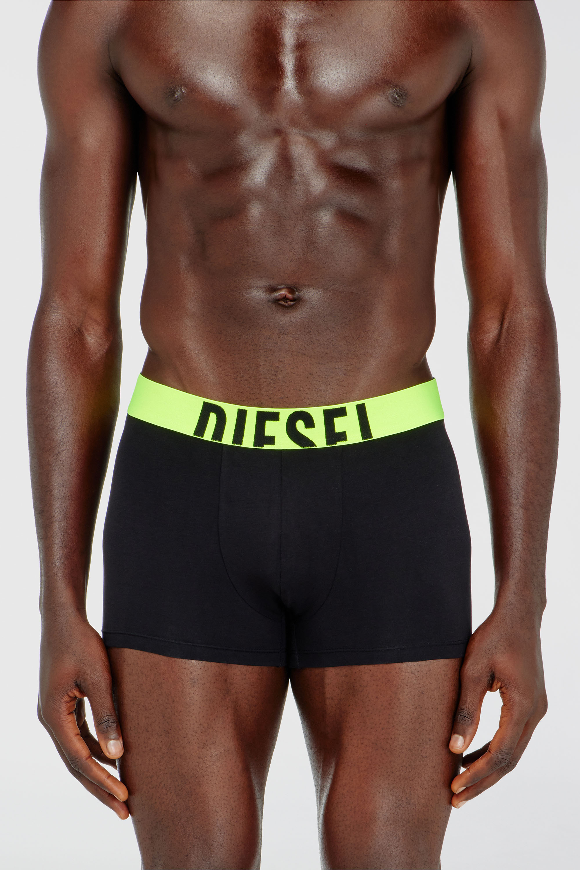 Diesel - DAMIEN-D-POP-3PACK-40, Man's Three-pack boxer briefs in stretch cotton in Multicolor/Black - 2