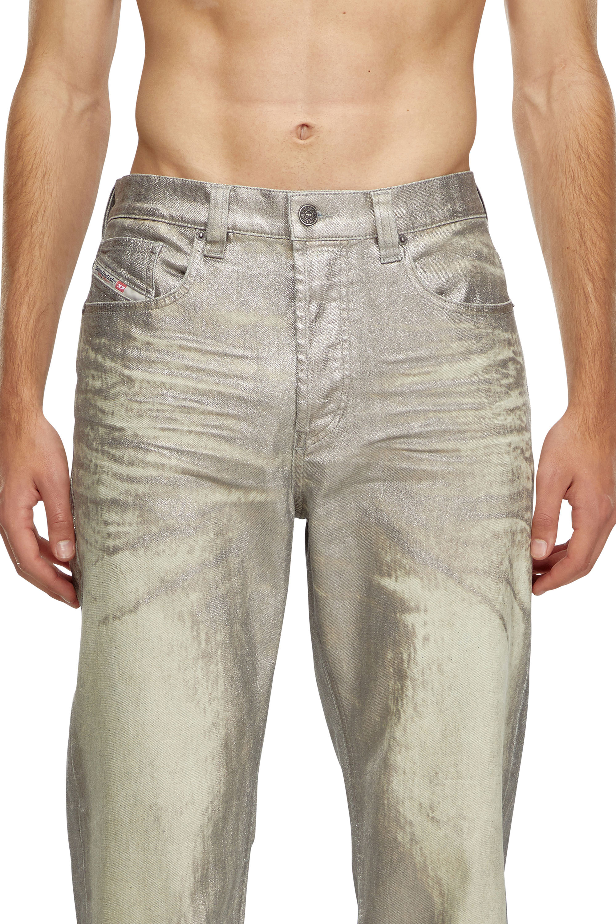 Diesel - Man Straight Jeans 2010 D-Macs 0CBCZ, Grey - Image 5