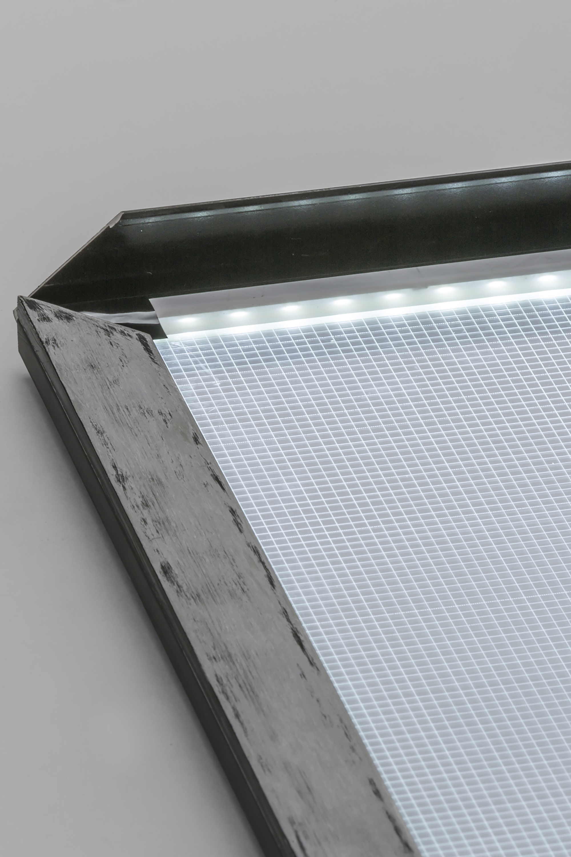 Diesel - 11000 FRAME IT!, Unisex's Small frame with led backlight in Silver - 4