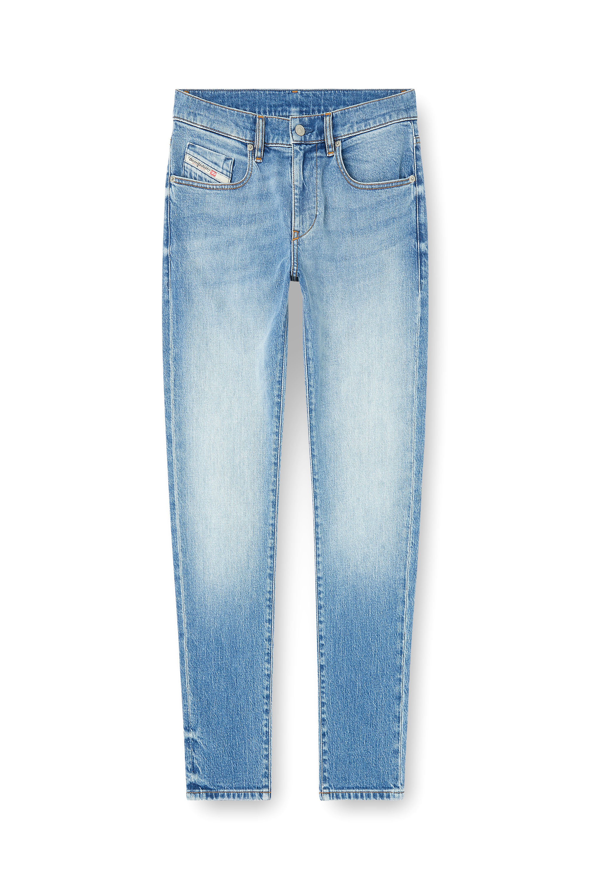 Diesel - Man's Slim Jeans 2019 D-Strukt 0ADBK, Light Blue - 2