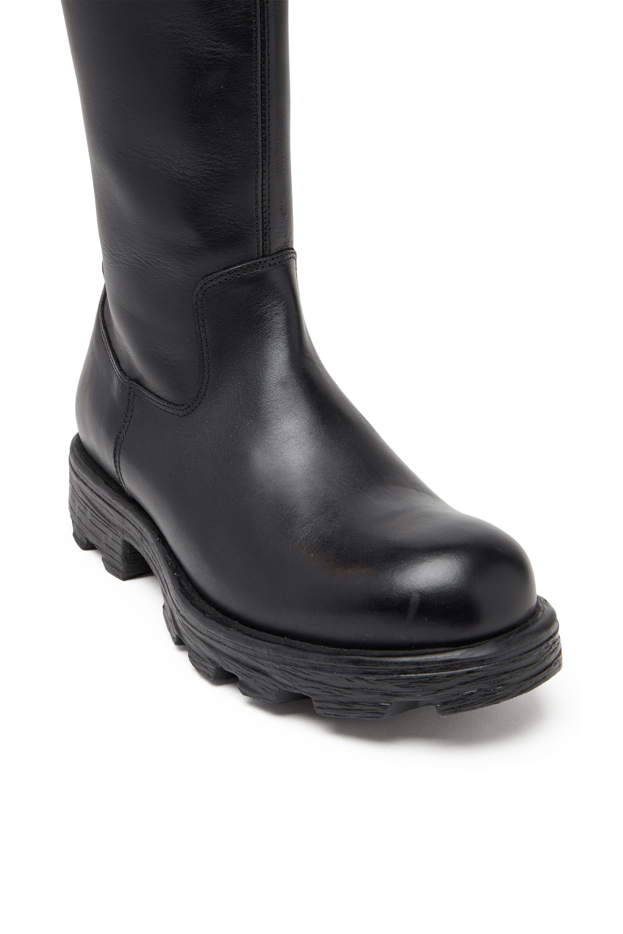 D-HAMMER HB D W, Black Diesel - D-HAMMER HB D W, Woman's D-Hammer-Leather knee-high boots in Black - 6