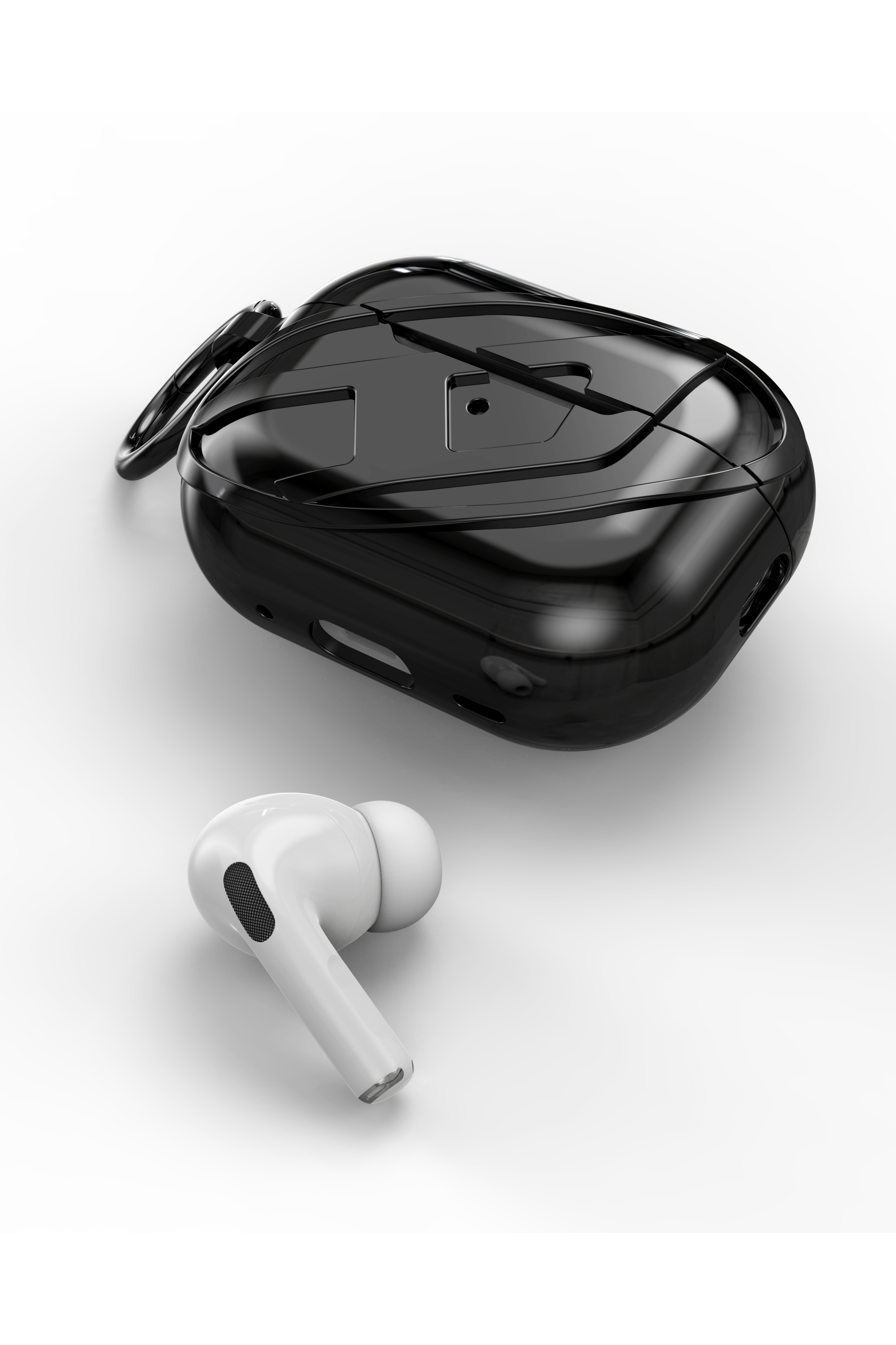 Diesel - 60275 MOULDED CASE, Unisex's Airpods Case Airpods Pro / Pro 2 in Black - 4