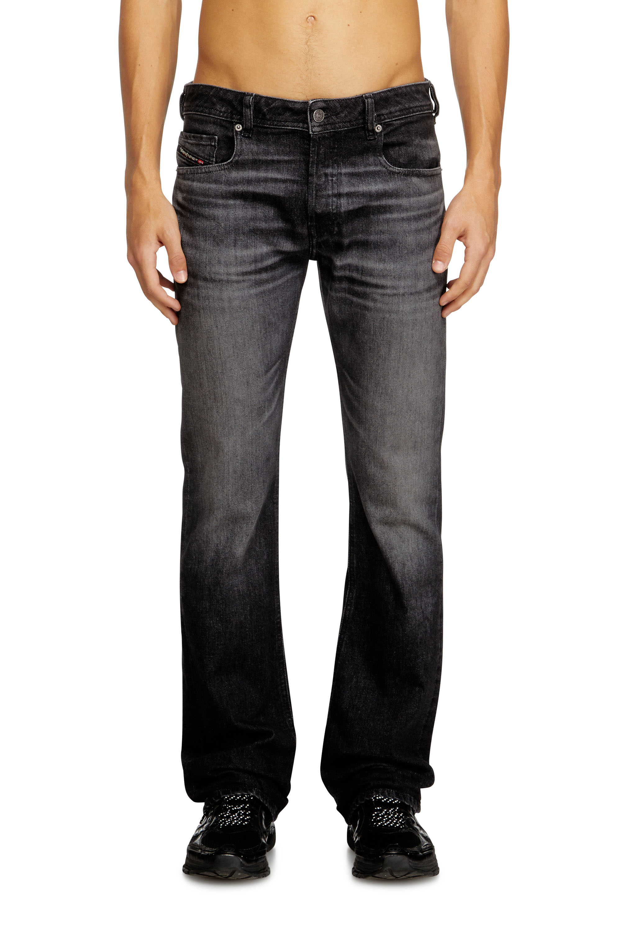 Diesel - Man's Bootcut Jeans 2007 Zatiny 09N48, Black/Dark grey - 1
