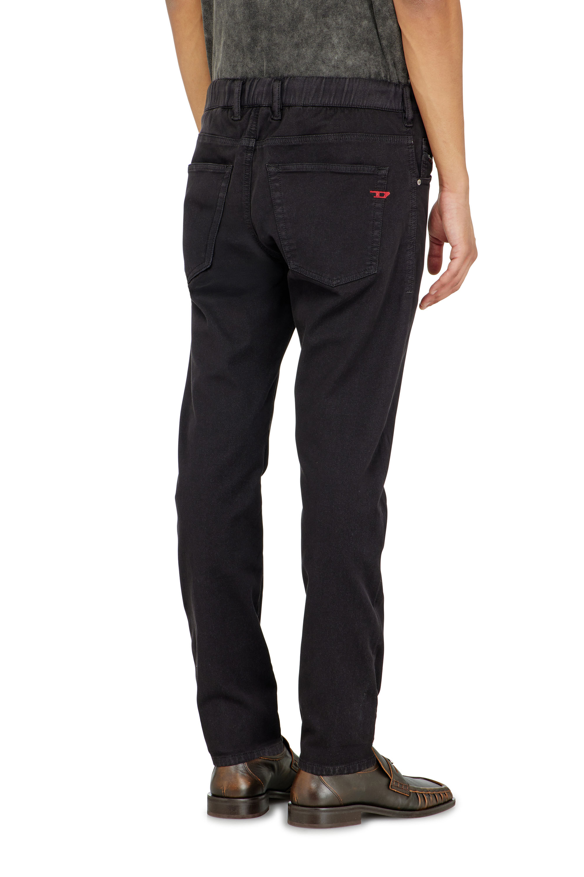 Diesel - Man's Regular 2032 D-Krooley-BW Joggjeans&reg; 068NH, Black/Dark grey - 4