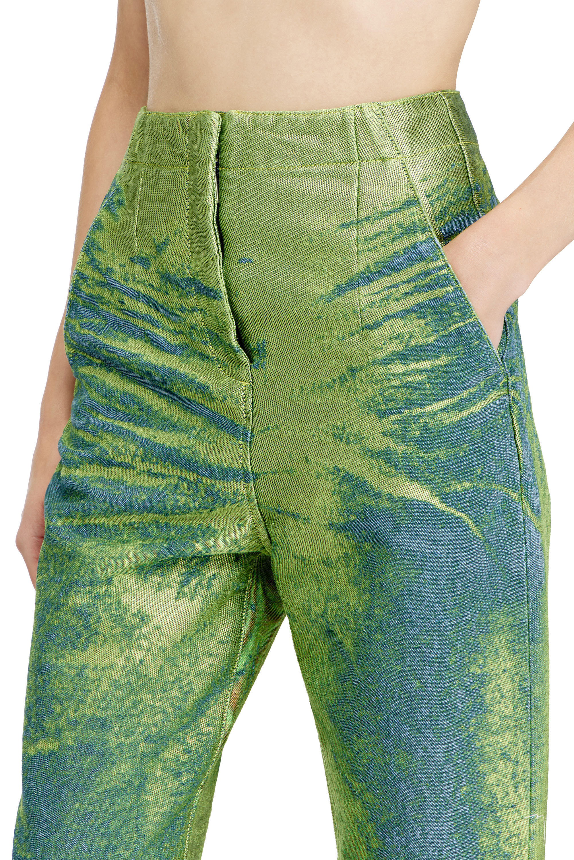 Diesel - Woman's Slim Jeans D-DRELIAN 0EFDK, Green - 4