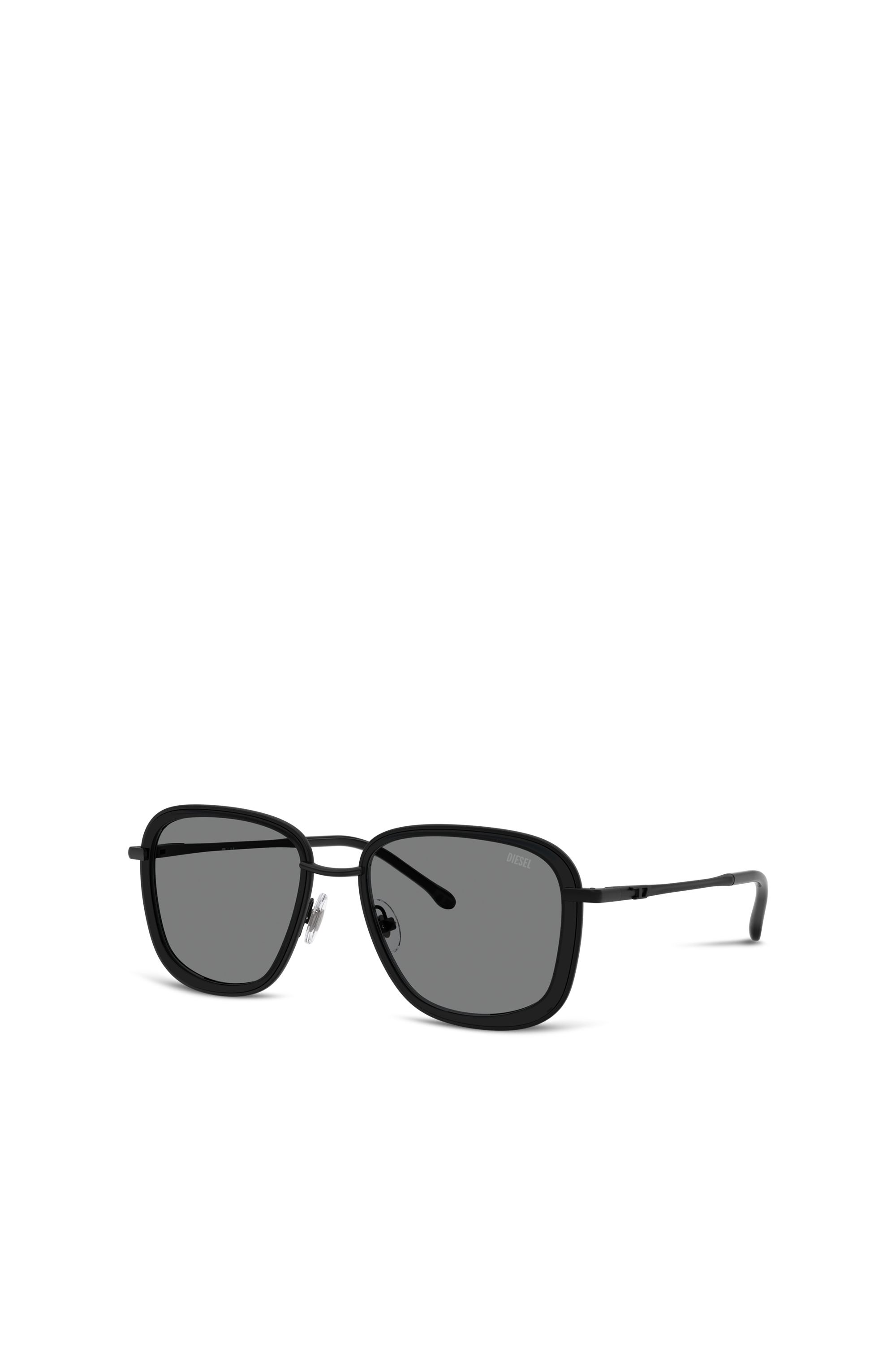 Diesel - 0DL1017, Unisex's Square sunglasses in Black - 4