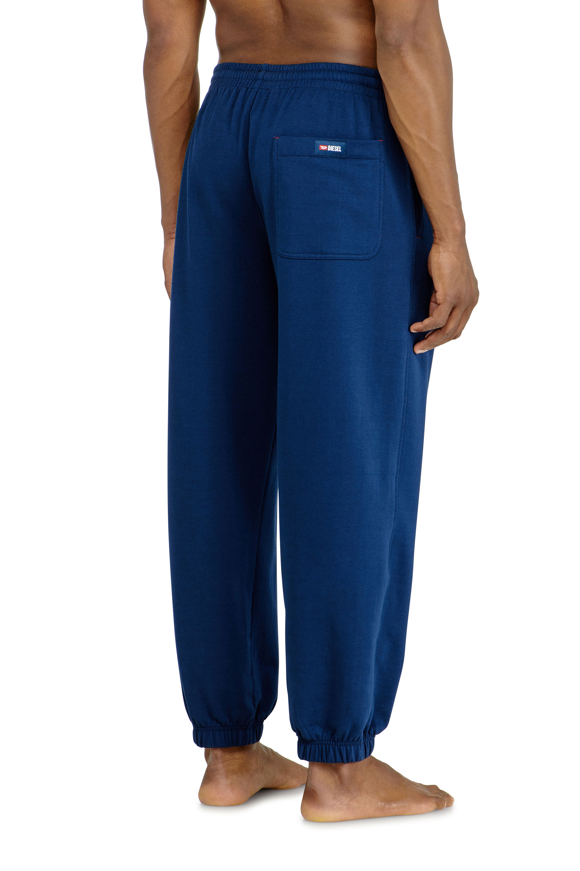 Diesel - LENNY-D-CORE, Man's Sweatpants in peached cotton blend in Blue - 2