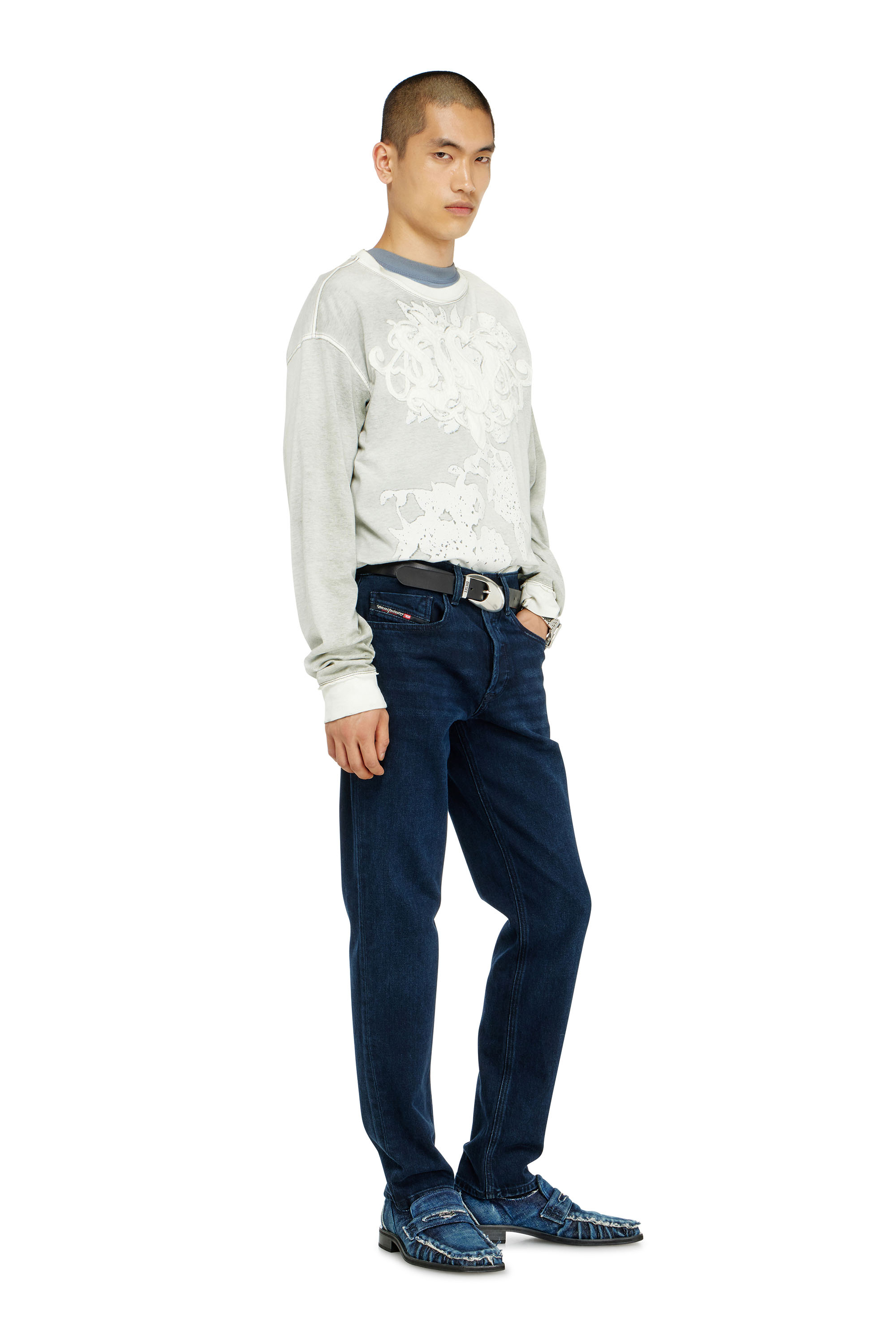 Diesel - Man's Regular Jeans 2023 D-Finitive 0KBBJ, Dark Blue - 2