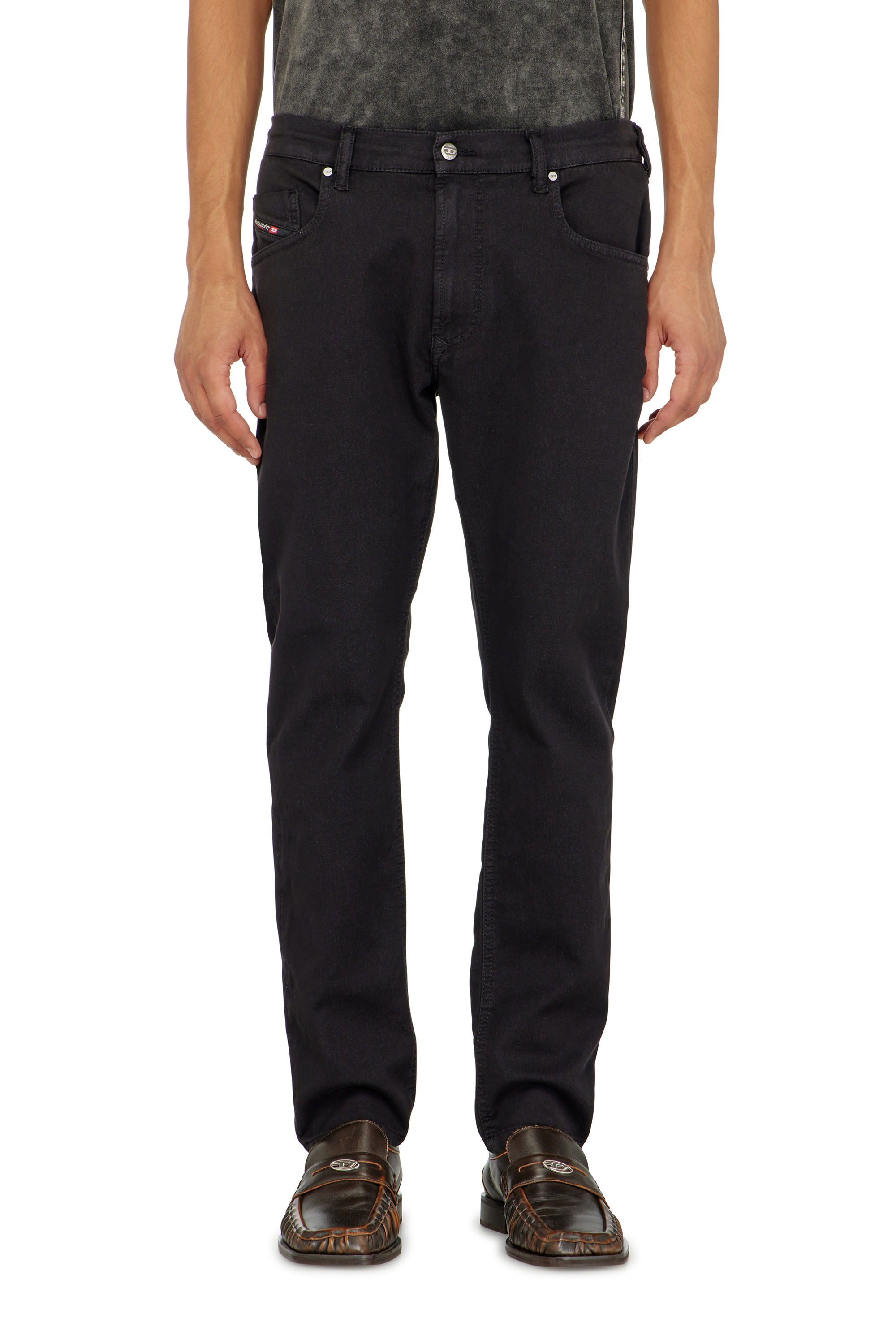 Diesel - Man's Regular 2032 D-Krooley-BW Joggjeans&reg; 068NH, Black/Dark grey - 3