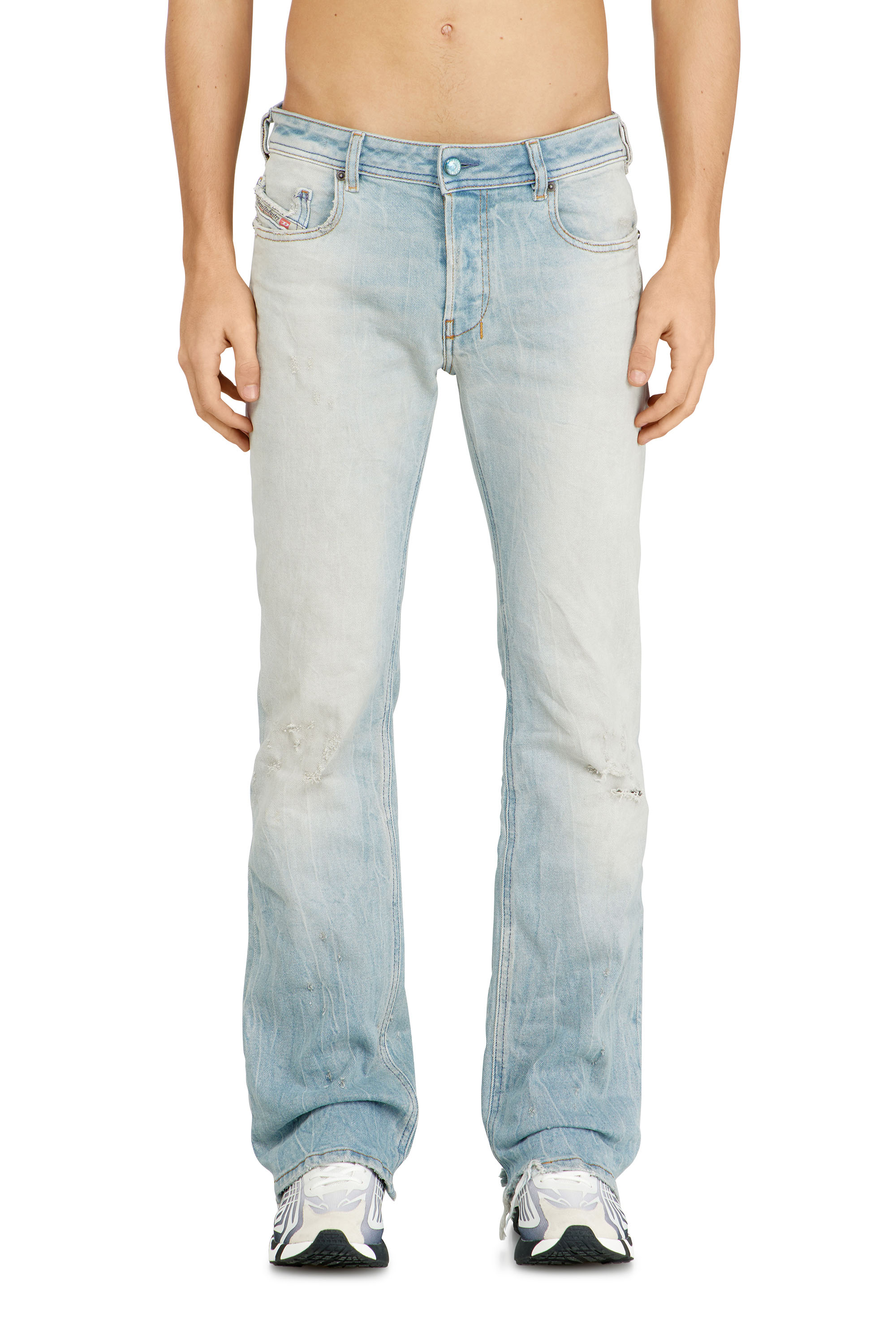 Diesel - Man's Bootcut Jeans 2007 Zatiny 09N47, Light Blue - 1