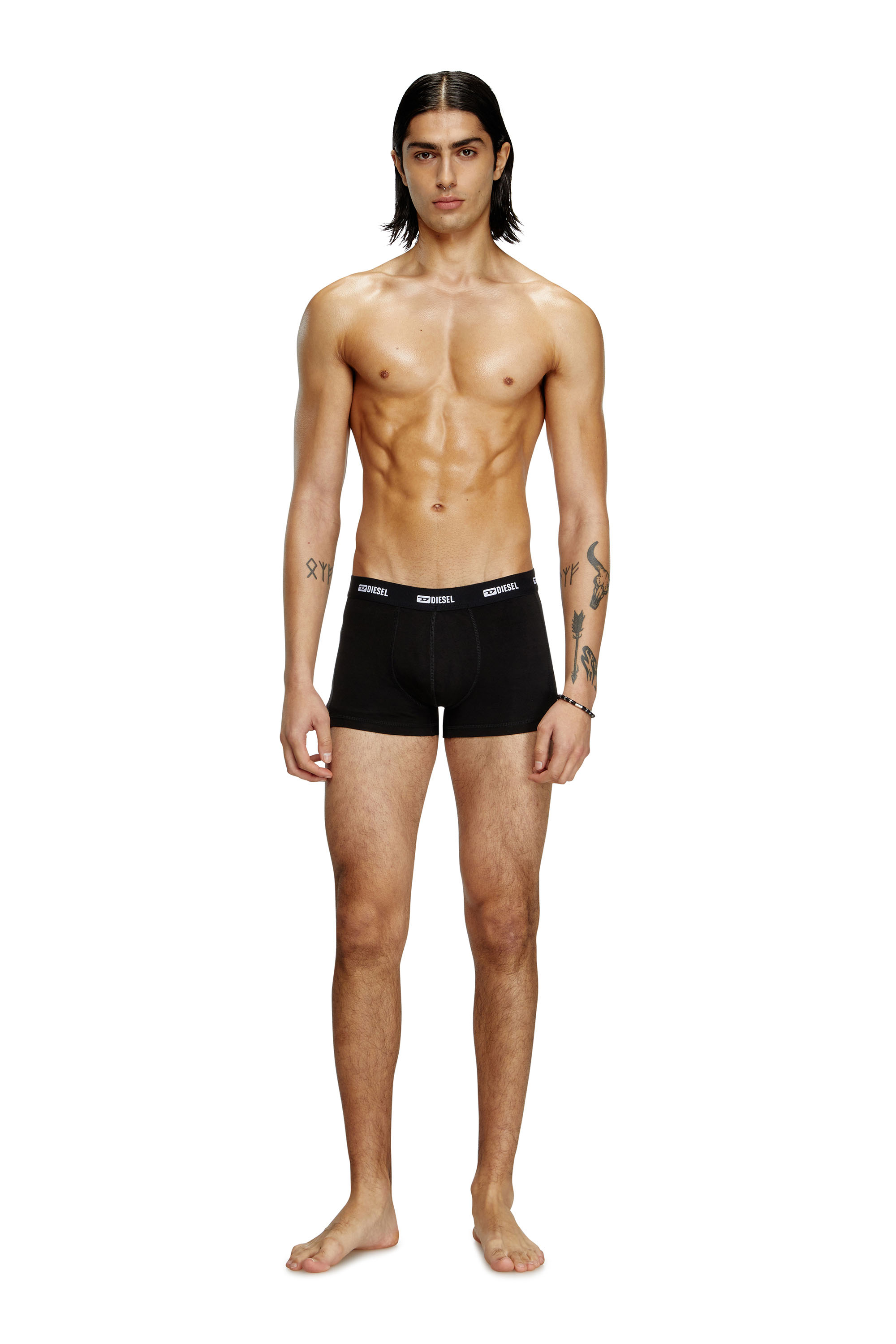 Diesel - DAMIEN-UTLT-3PACK, Man's 3-pack of boxer briefs in Black - 3