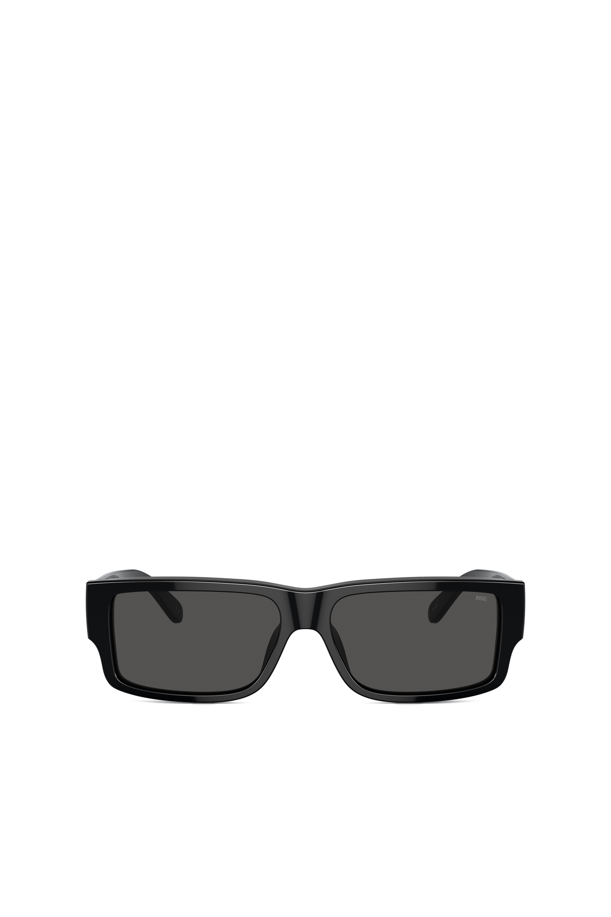 Diesel - 0DL2003, Man's Rectangle sunglasses in Dark grey - 1