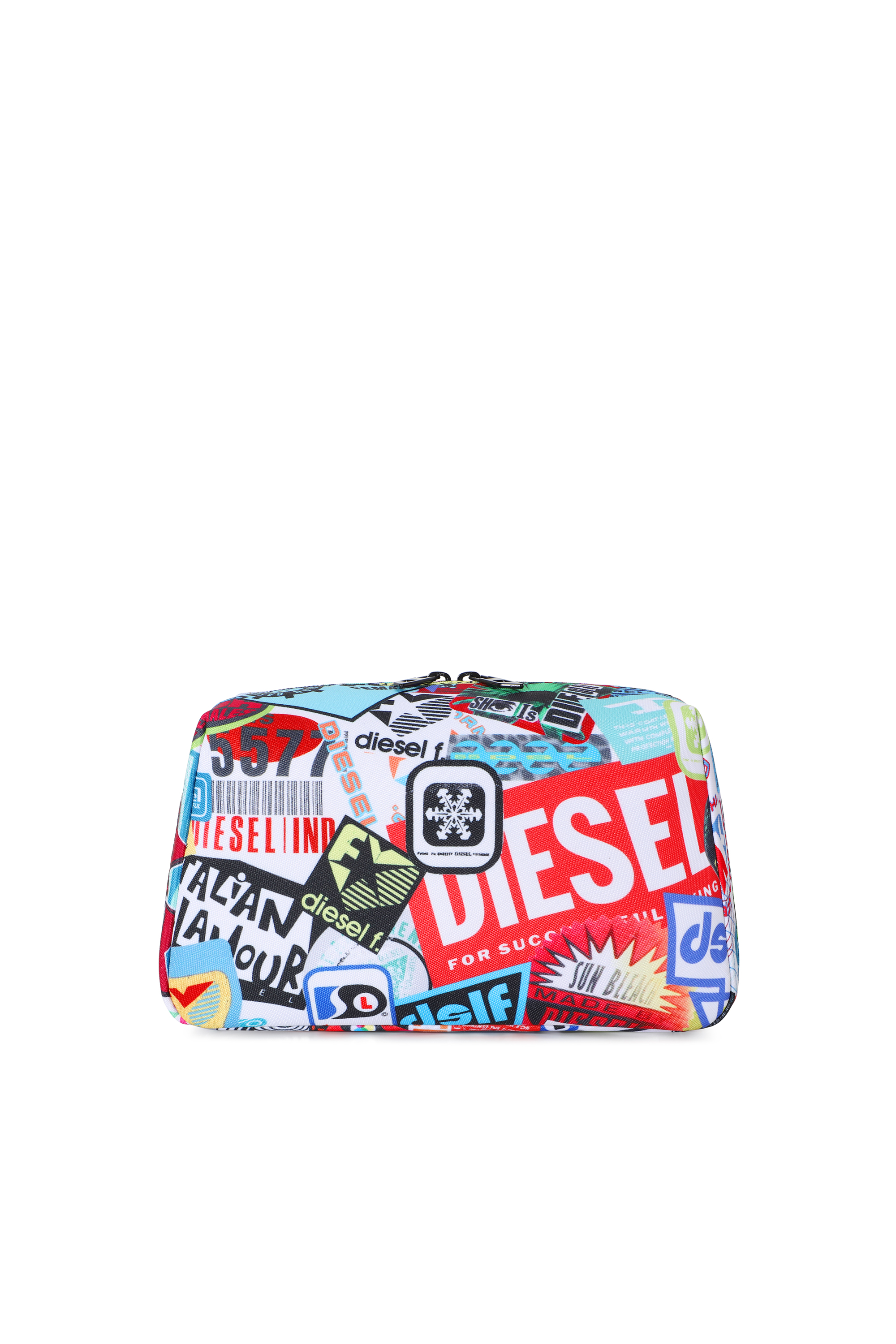 Diesel - DIESEL PC PRINTED BEAUTY CASE-STICKERS-, Unisex's Beauty case with stickers in Multicolor - 1