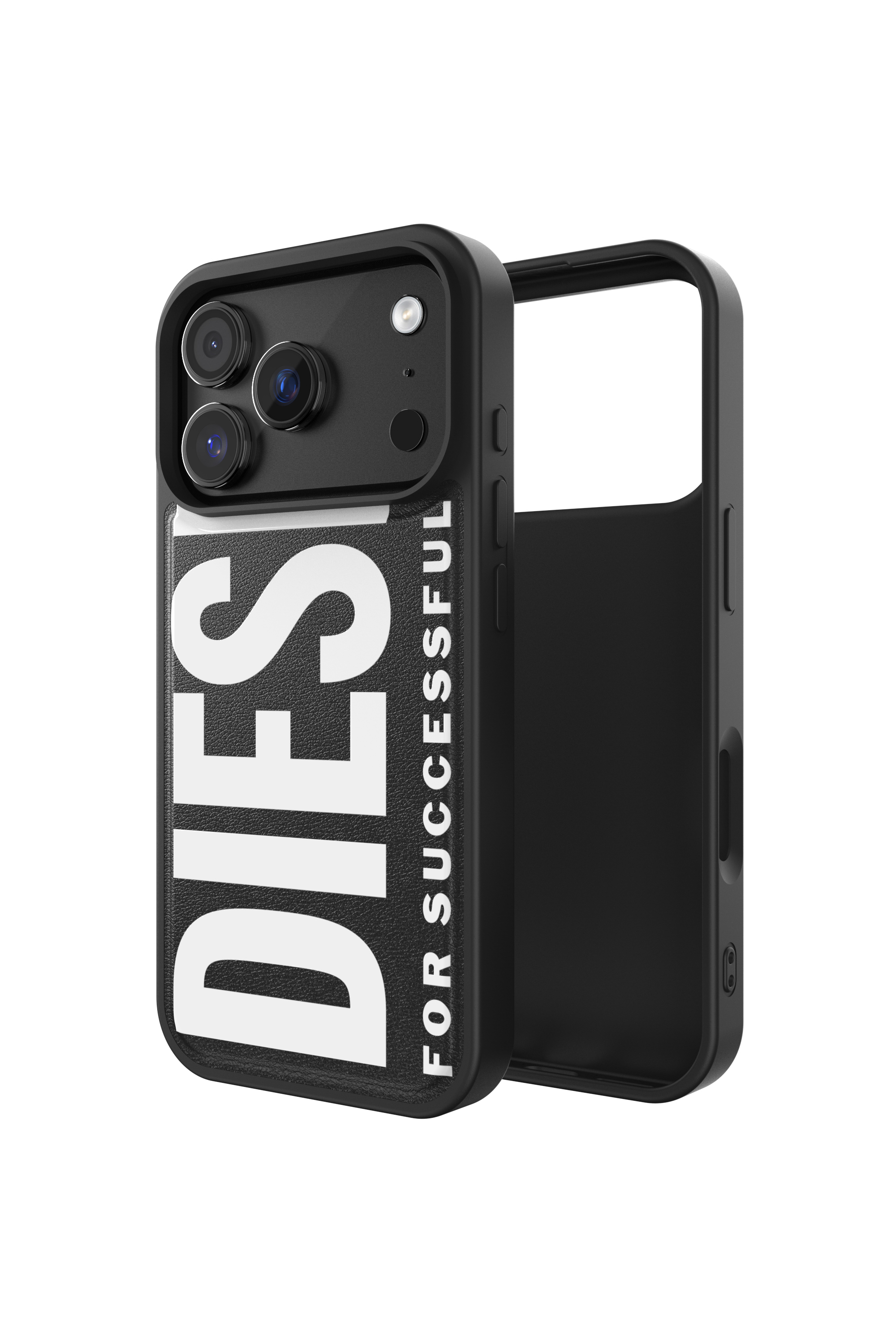 Diesel - 60397 MOULDED CASE, Unisex's Moulded case with magsafe for iPhone 17 Pro in Black - 1