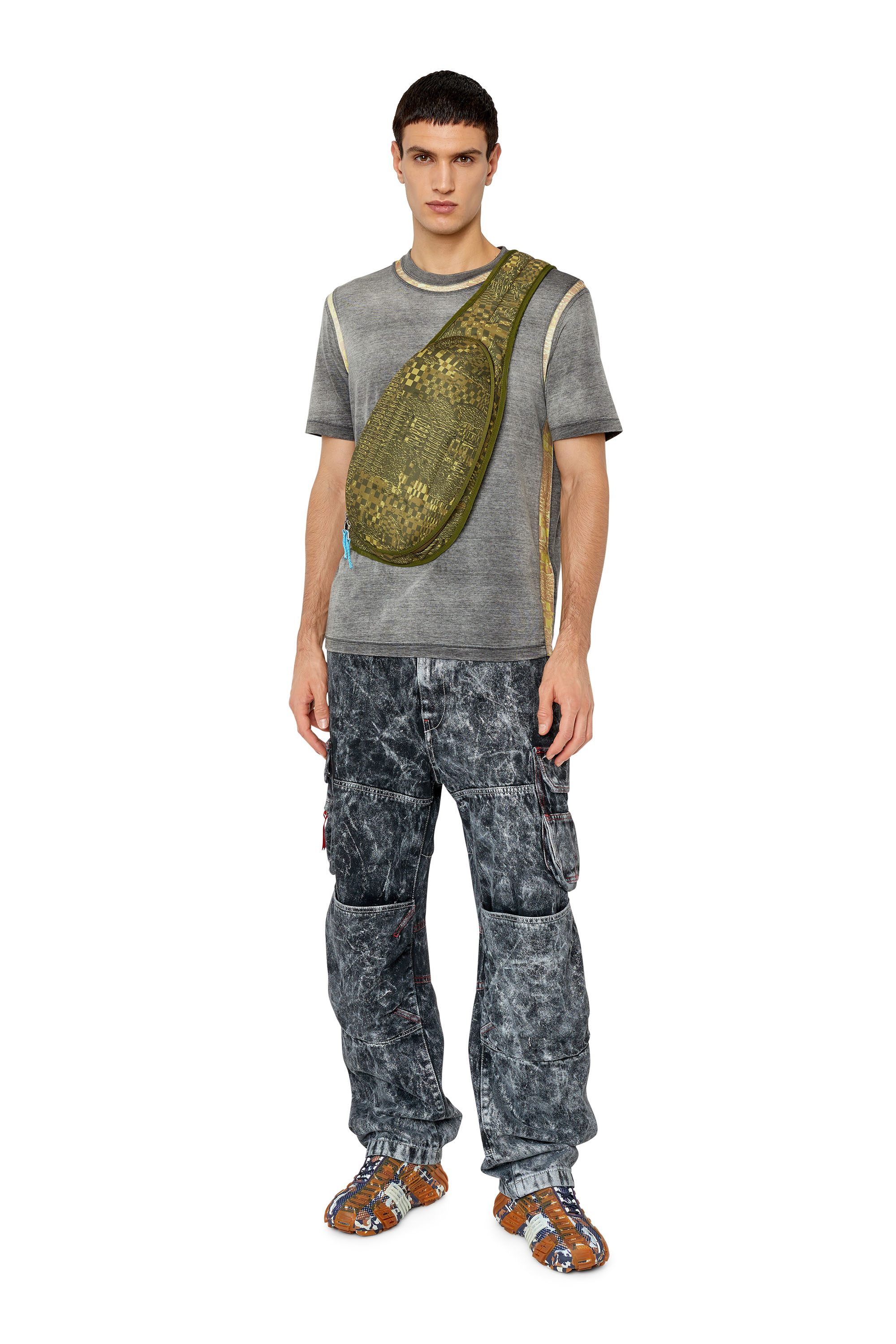 Diesel - 1DR-POD SLING BAG, Military Green - Image 6