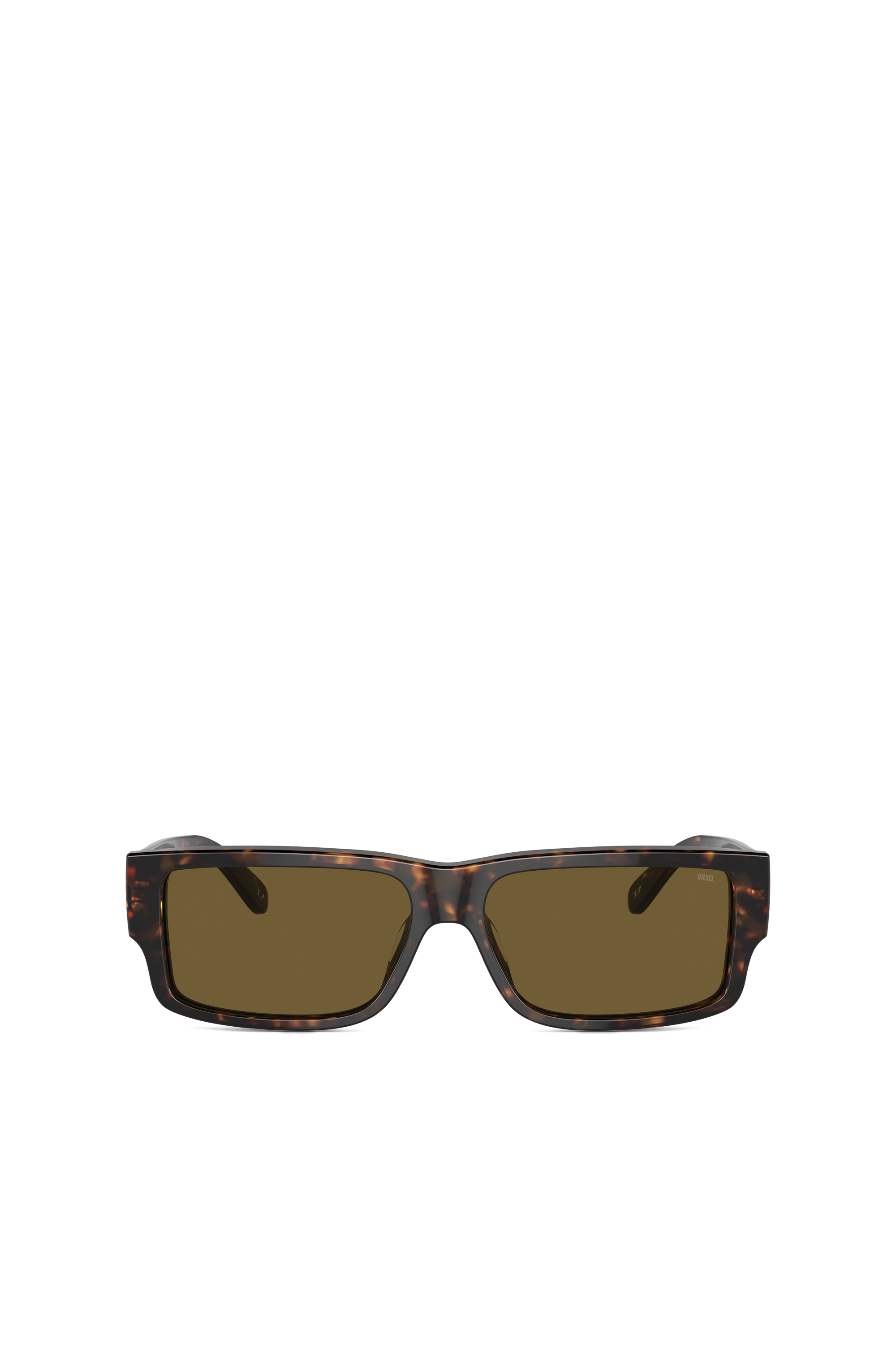 Diesel - 0DL2003, Man's Rectangle sunglasses in Brown - 1