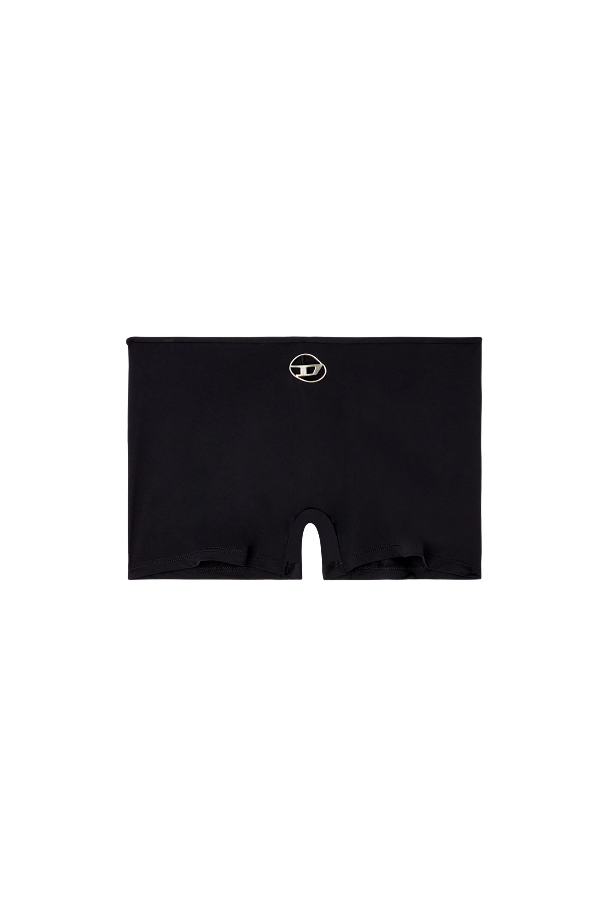 Diesel - SOFIA-UTLT, Woman's Microfibre boxer briefs with cut-out logo in Black - 2