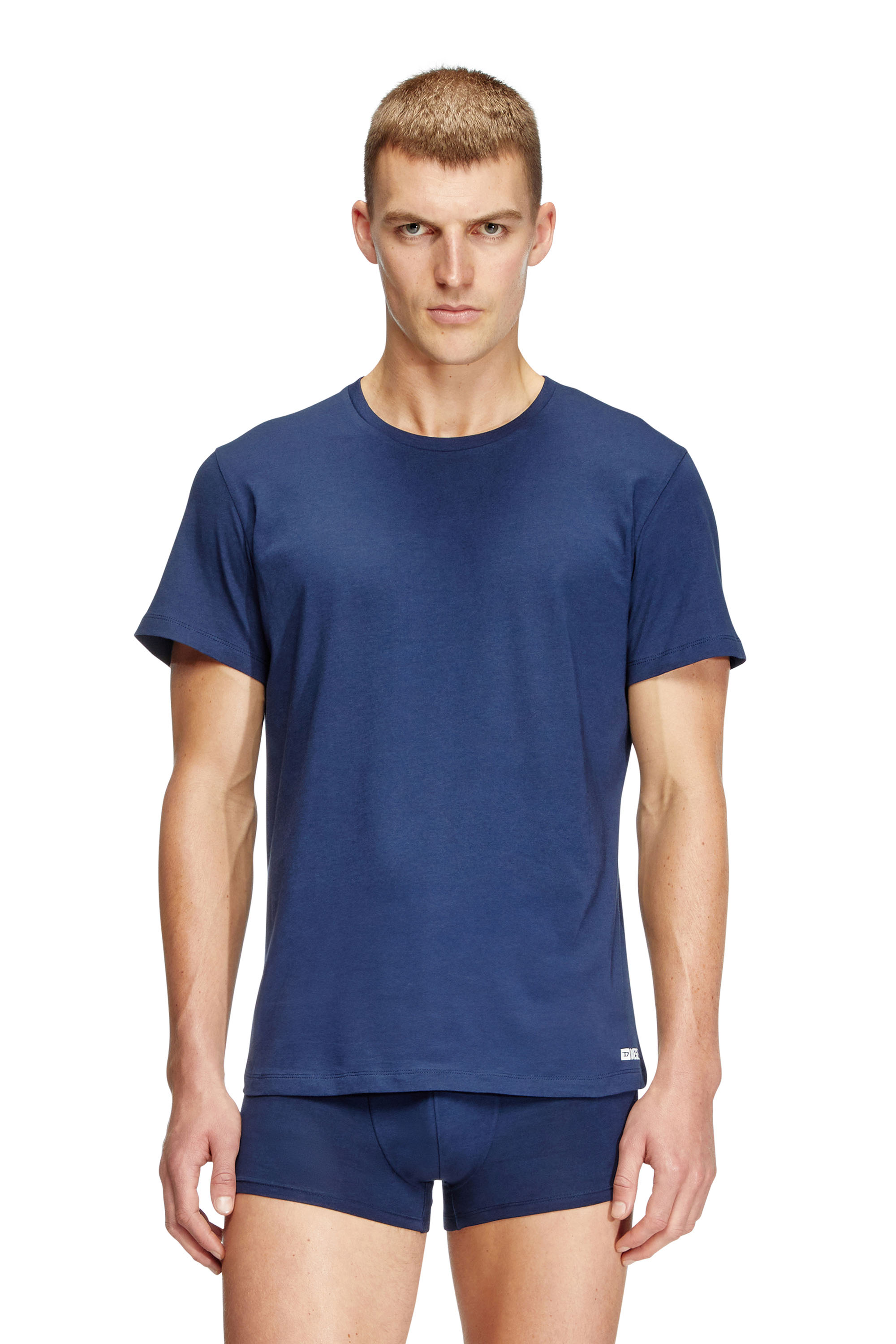 Diesel - RANDAL-D-BOX-3PACK, Man's Three-pack of T-shirts in Blue/White - 2