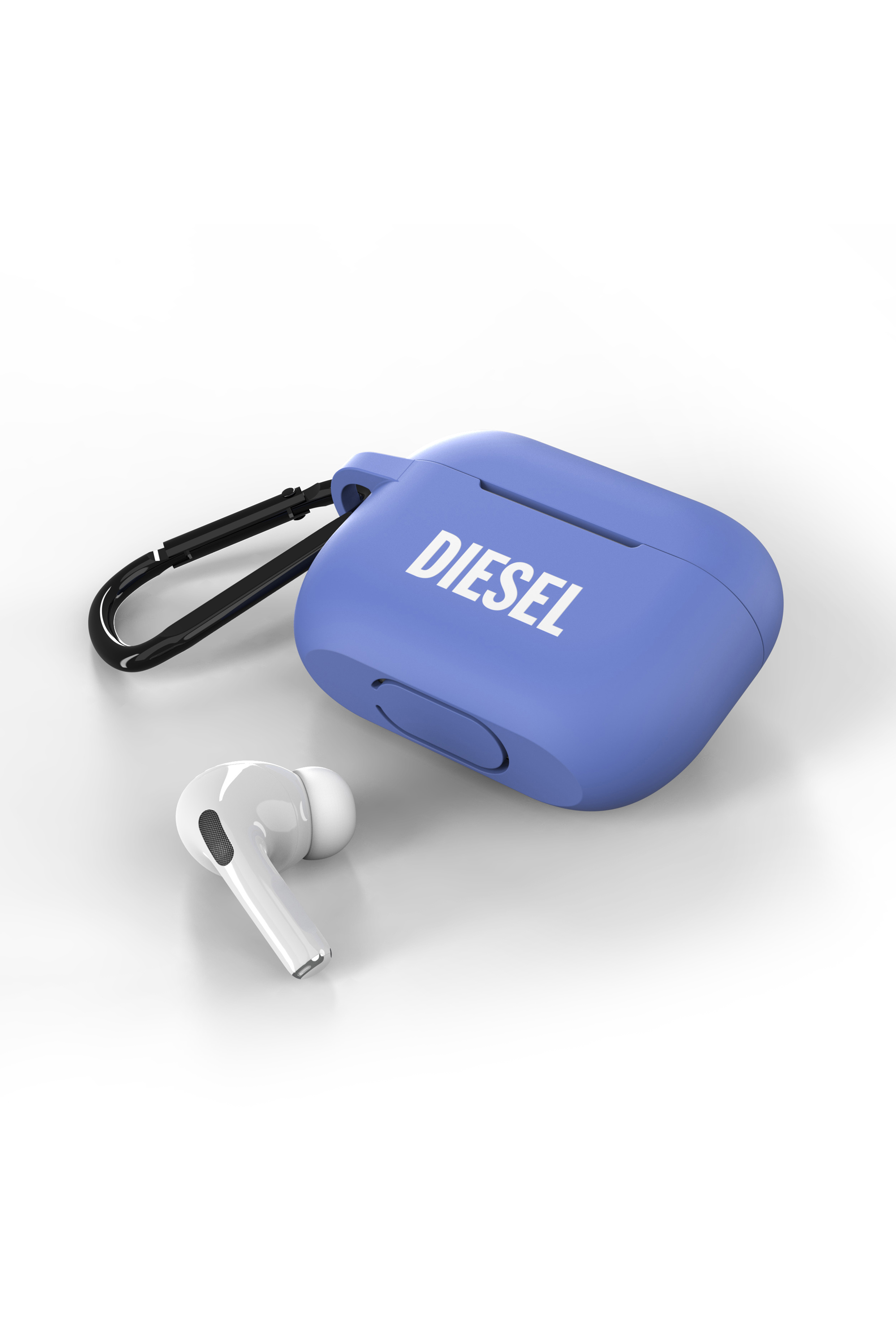 Diesel - 48321 AIRPOD CASE, Unisex's Airpod case silicone  for AirPods pro in Blue - 4