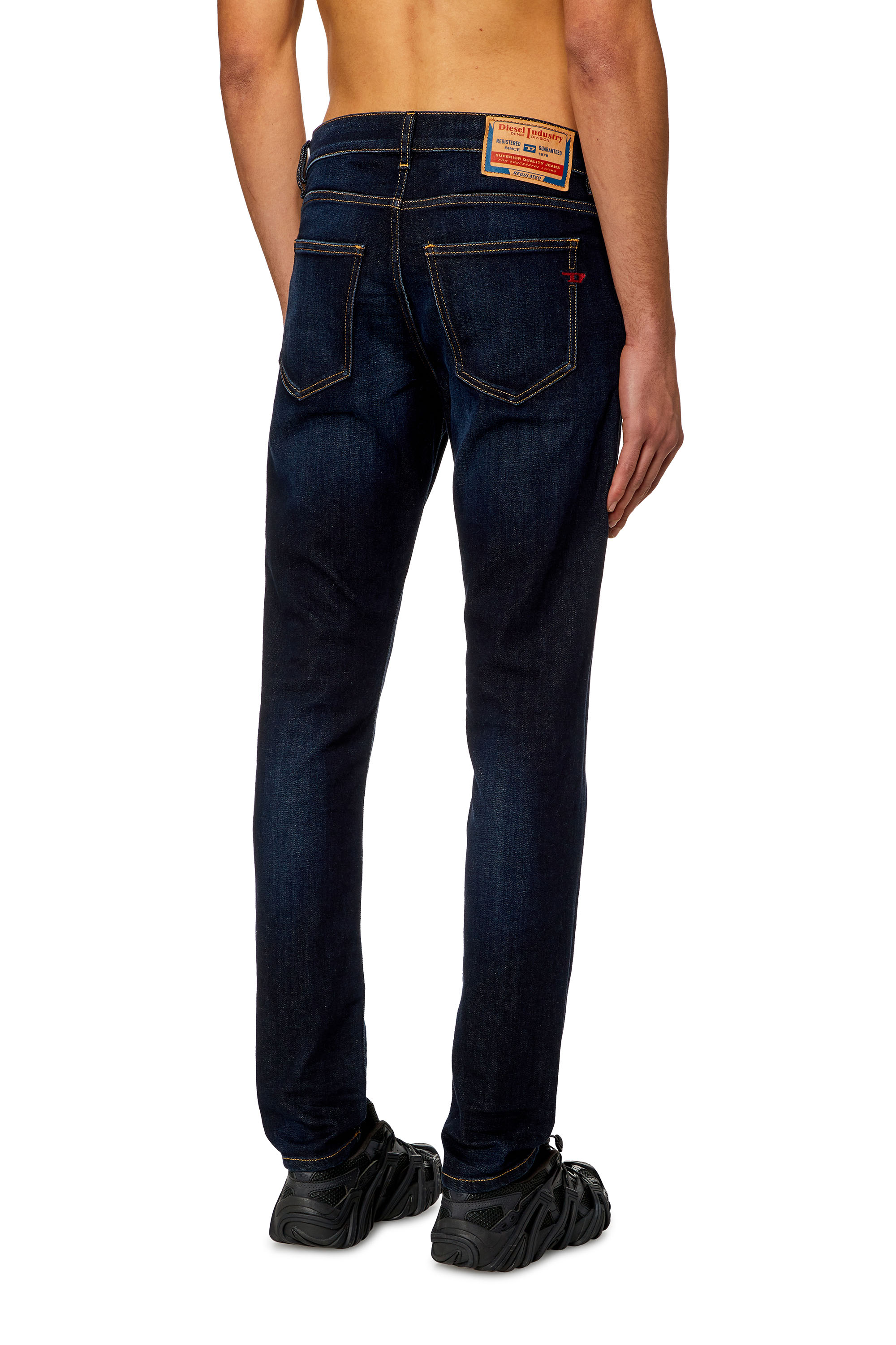Diesel - Slim Jeans 2019 D-Strukt 009ZS, Dark Blue - Image 2