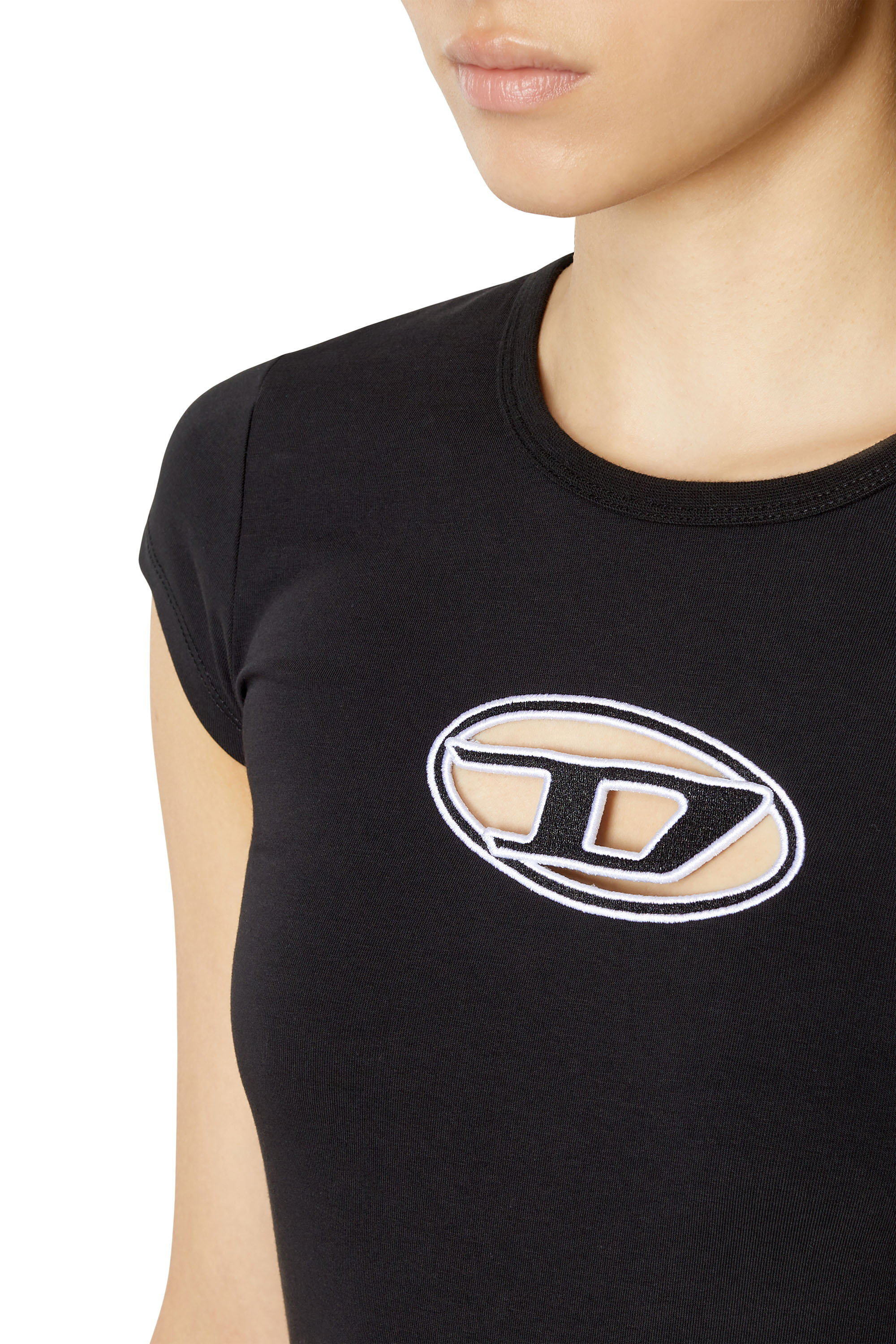 Diesel - T-ANGIE, Black/White - Image 5