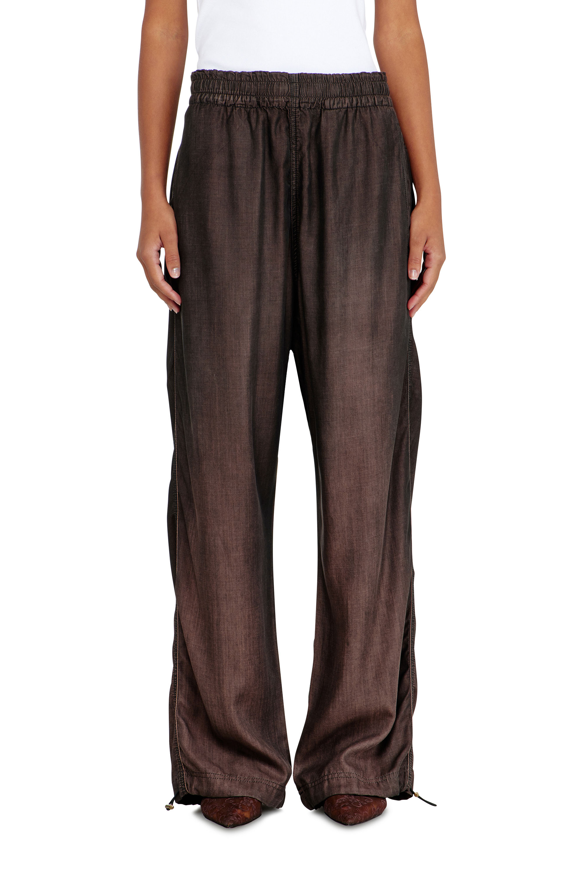 Diesel - Unisex's Relaxed Jeans D-Roder 068YF, Dark Brown - 1