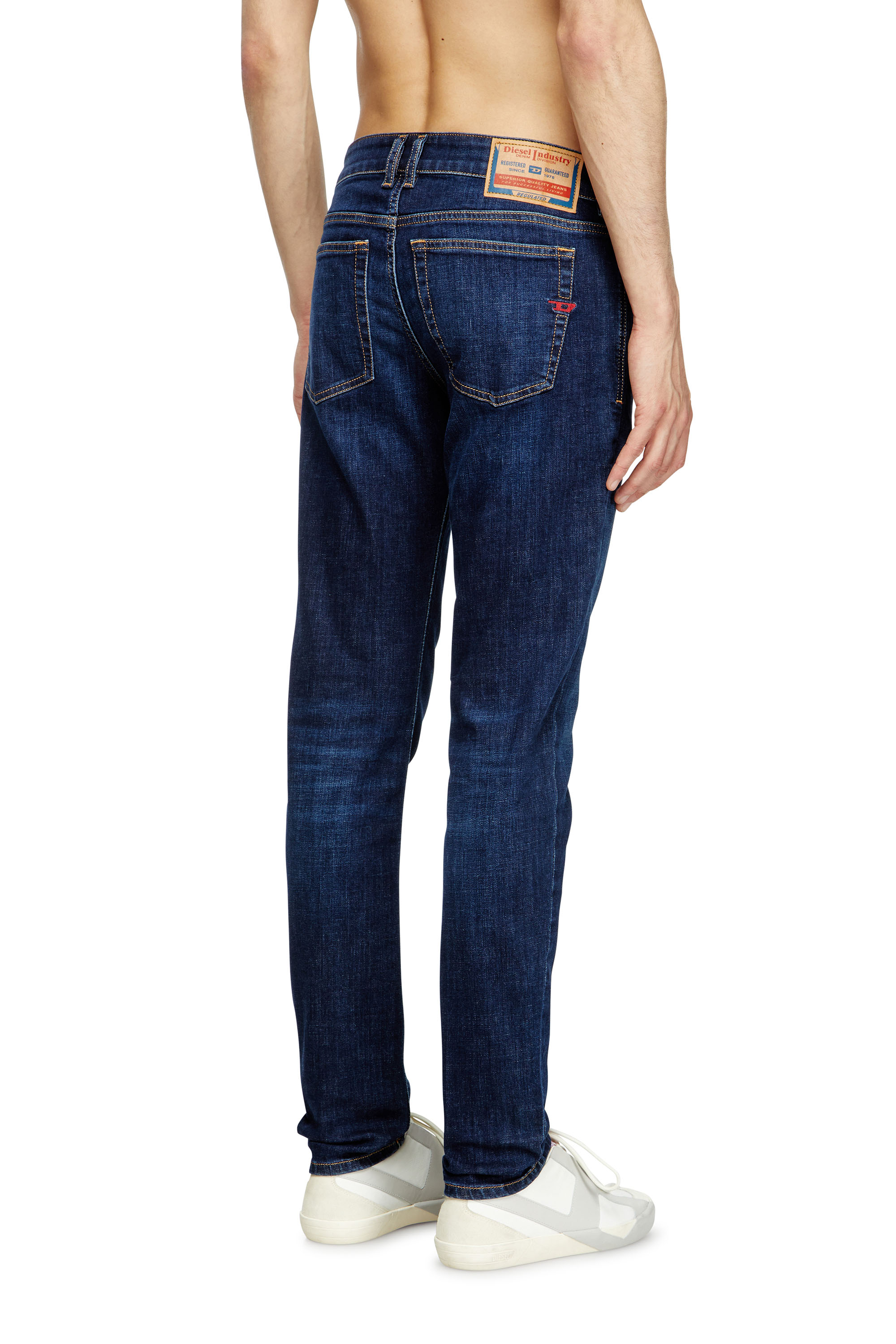 Diesel - Man's Skinny Jeans 1979 Sleenker 09J17, Dark Blue - 4